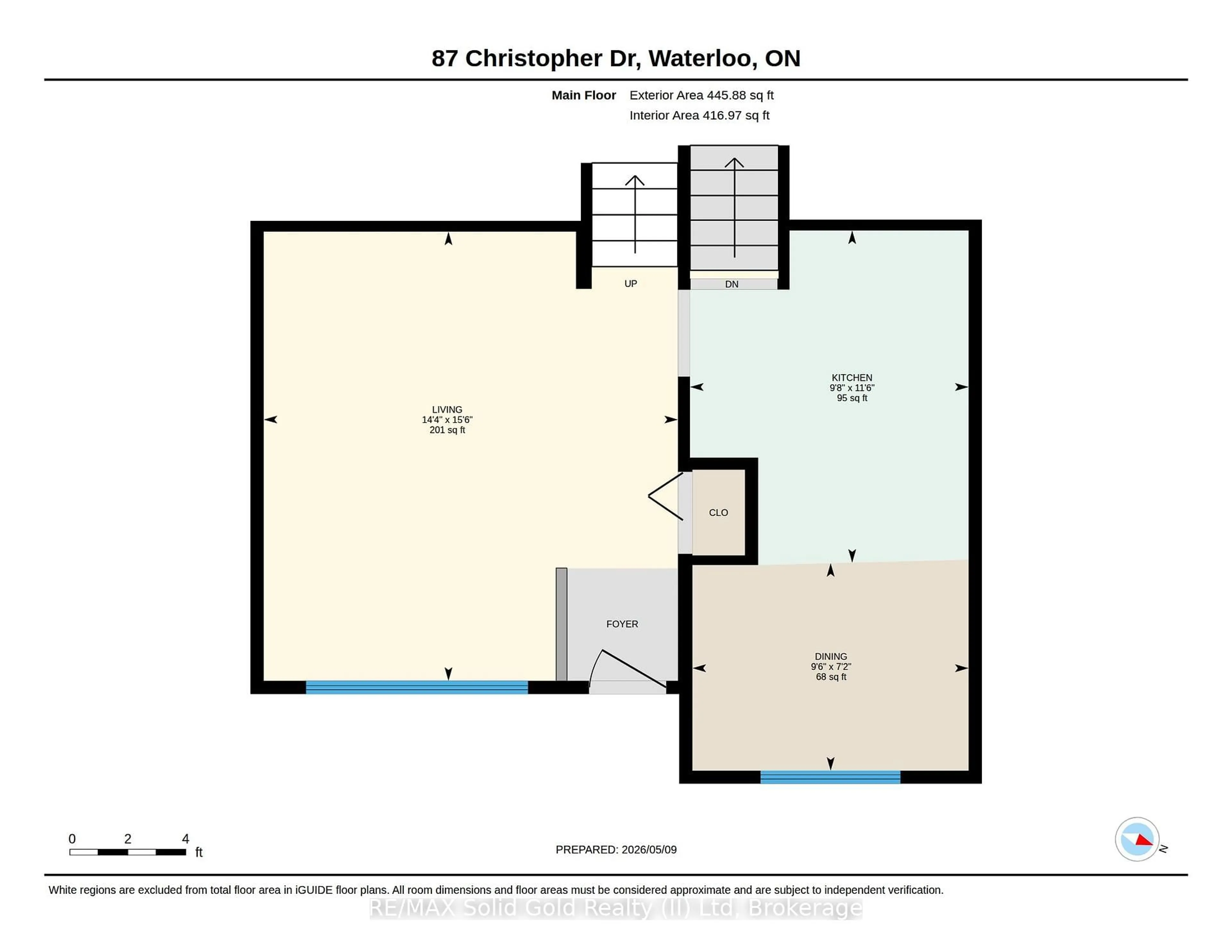 Floor plan for 87 Christopher Dr, Waterloo Ontario N2J 4J6