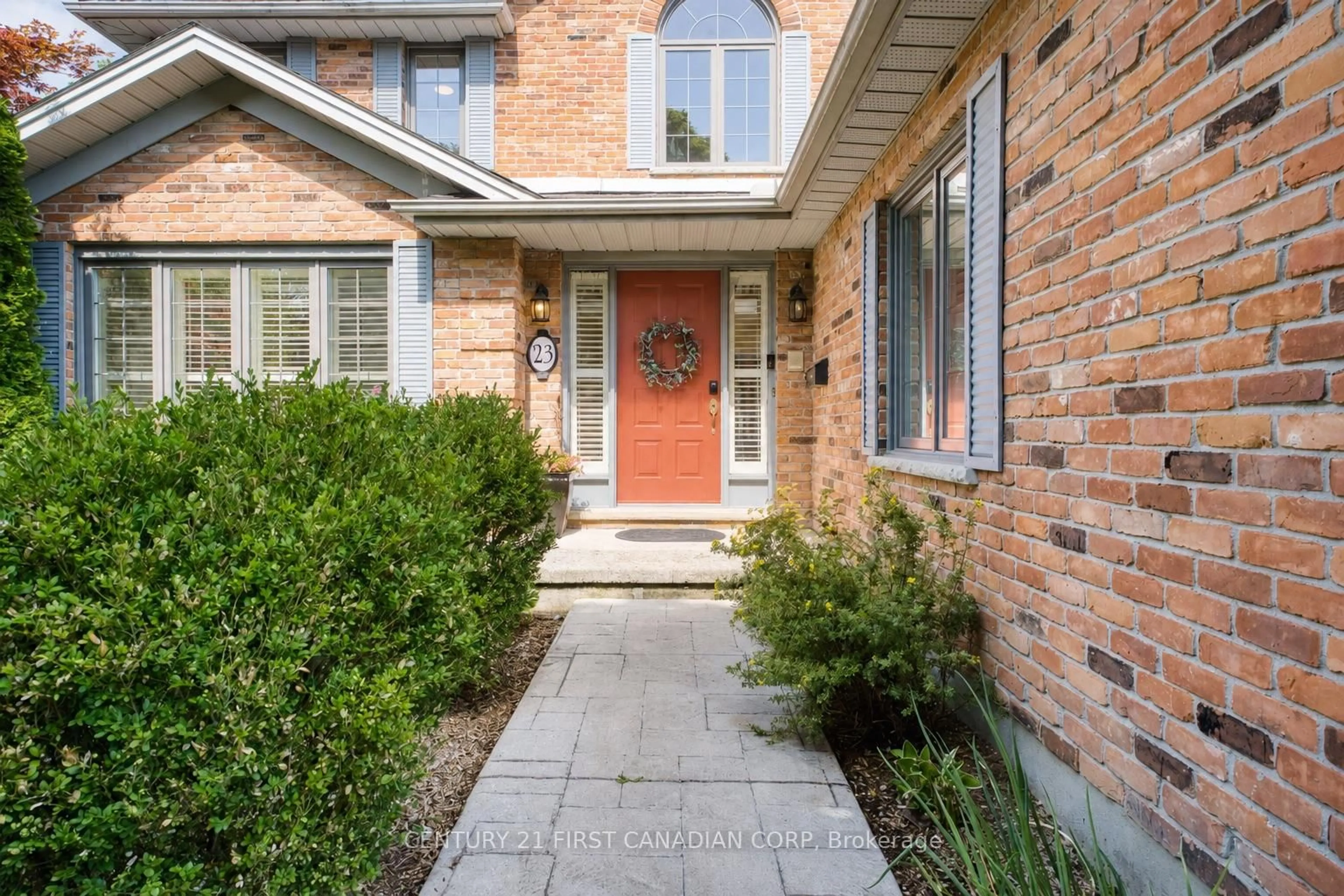 Home with brick exterior material, street for 23 SHETLAND Cres, London North Ontario N5X 3P6