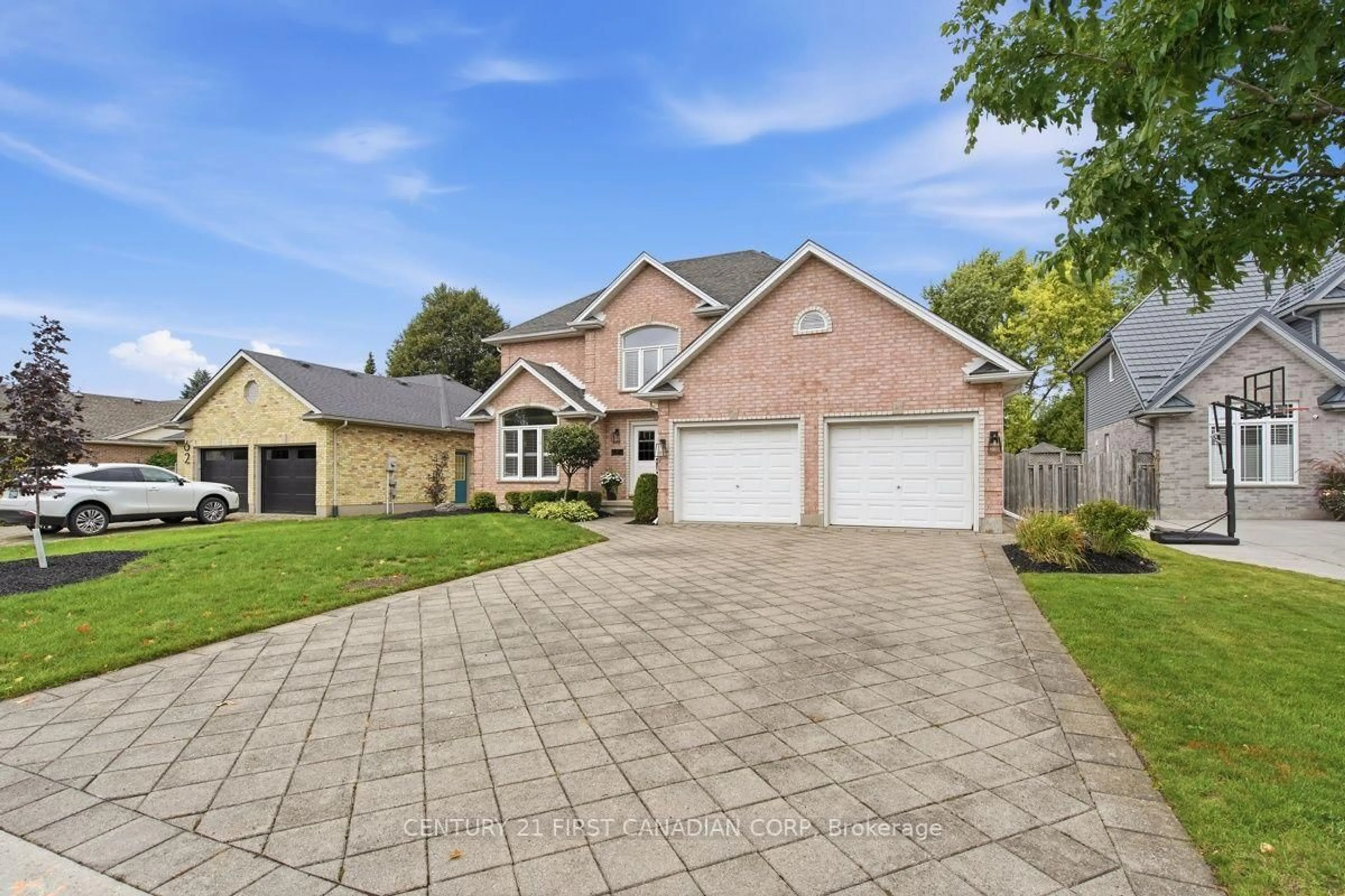 Home with brick exterior material, street for 66 Cobblestone St, London East Ontario N5Y 5M5