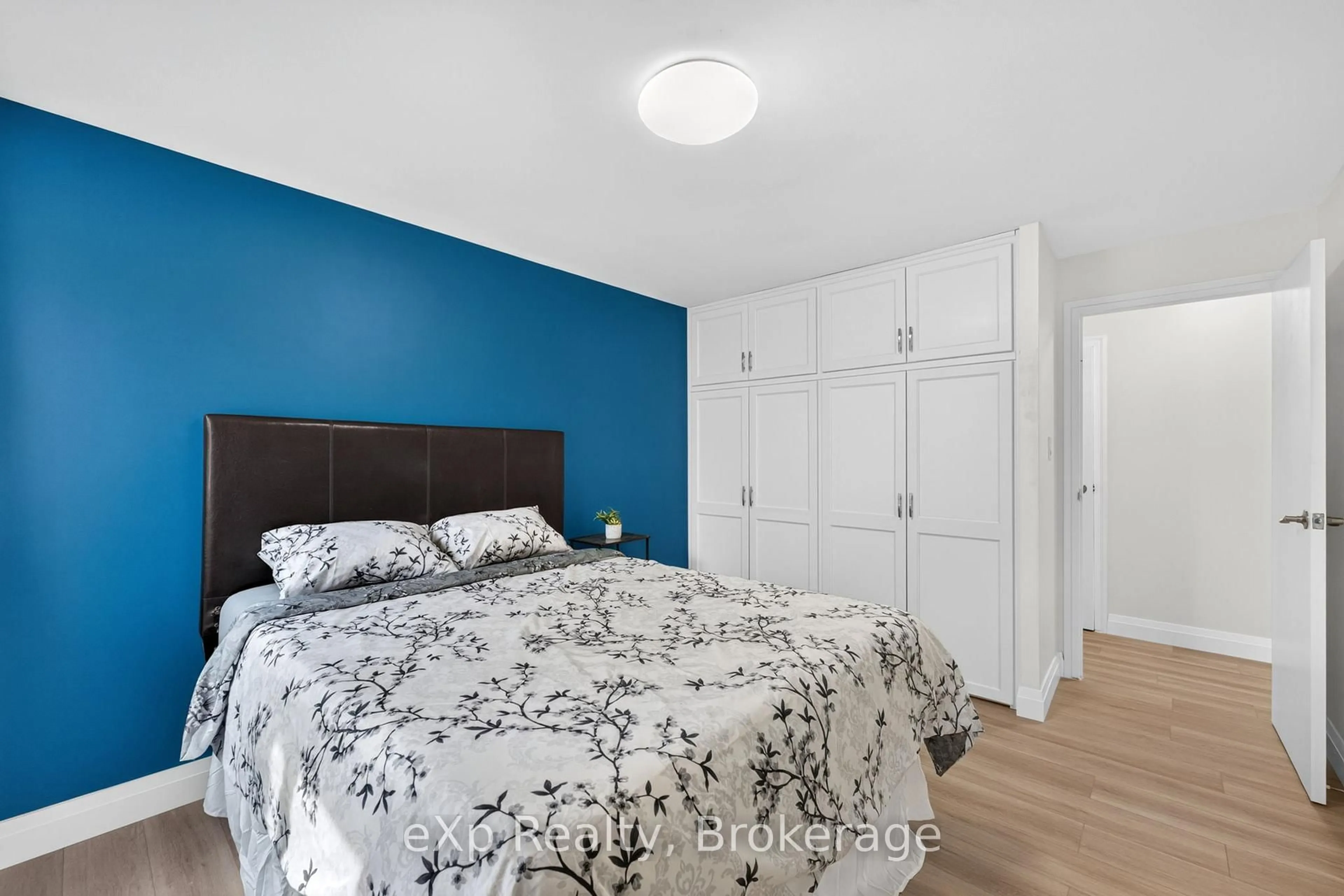 Bedroom with bed, unknown for 1447 Huron St #220, London East Ontario N5V 2E6