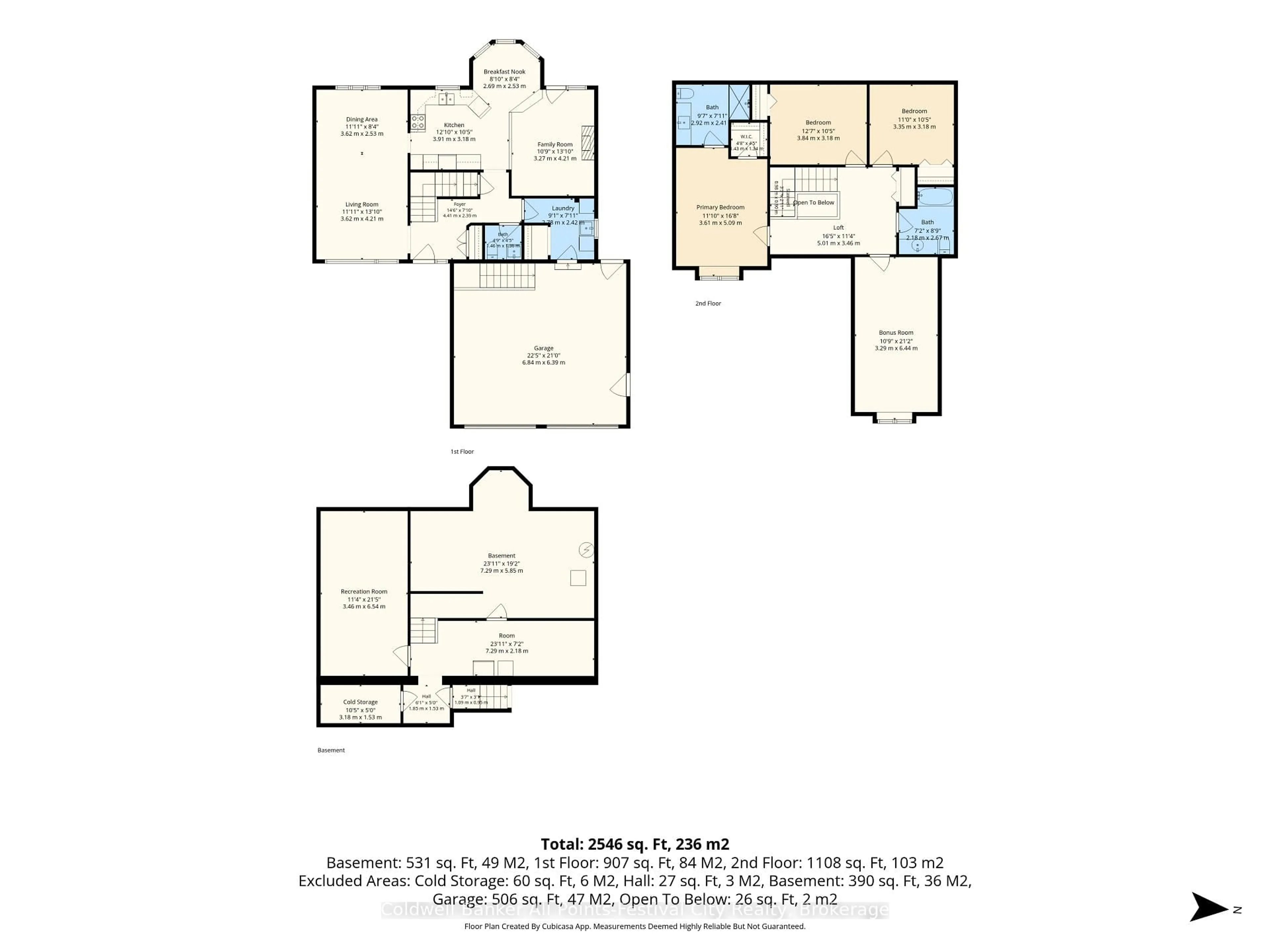 Floor plan for 390 Eldon St, Goderich Ontario N7A 4K8