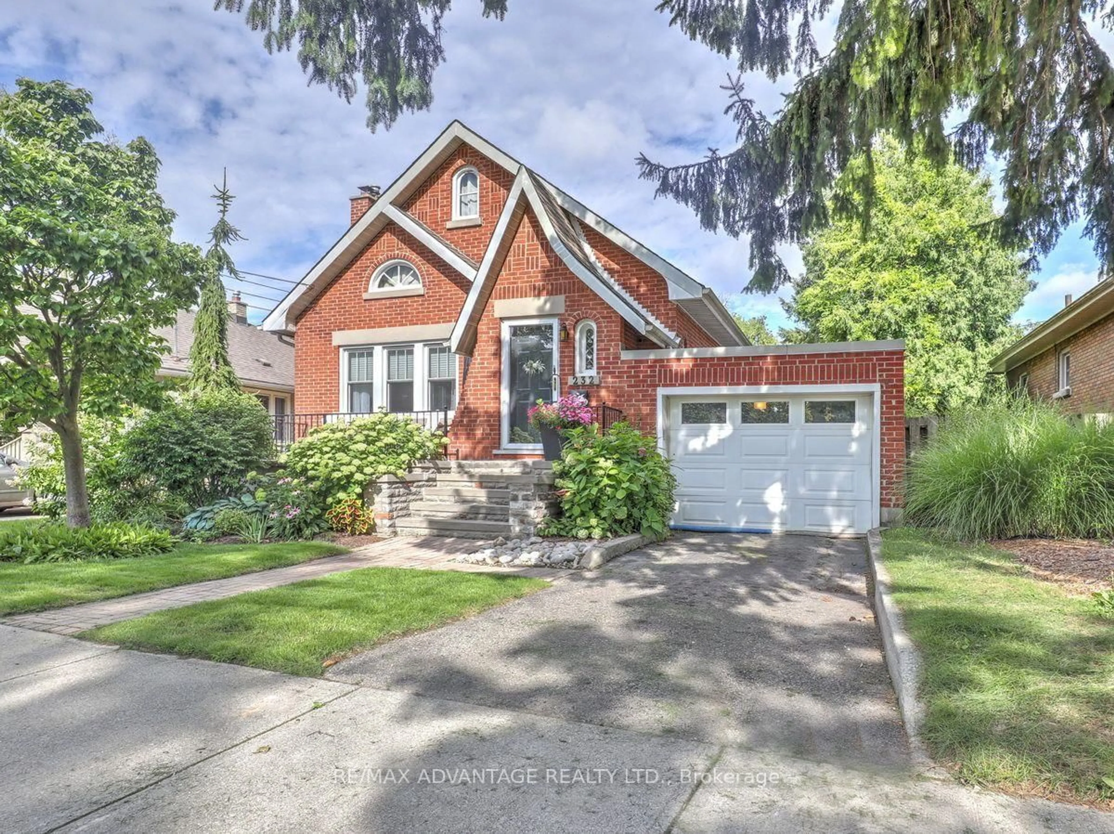 Home with brick exterior material, street for 232 Edward St, London South Ontario N6C 3J4
