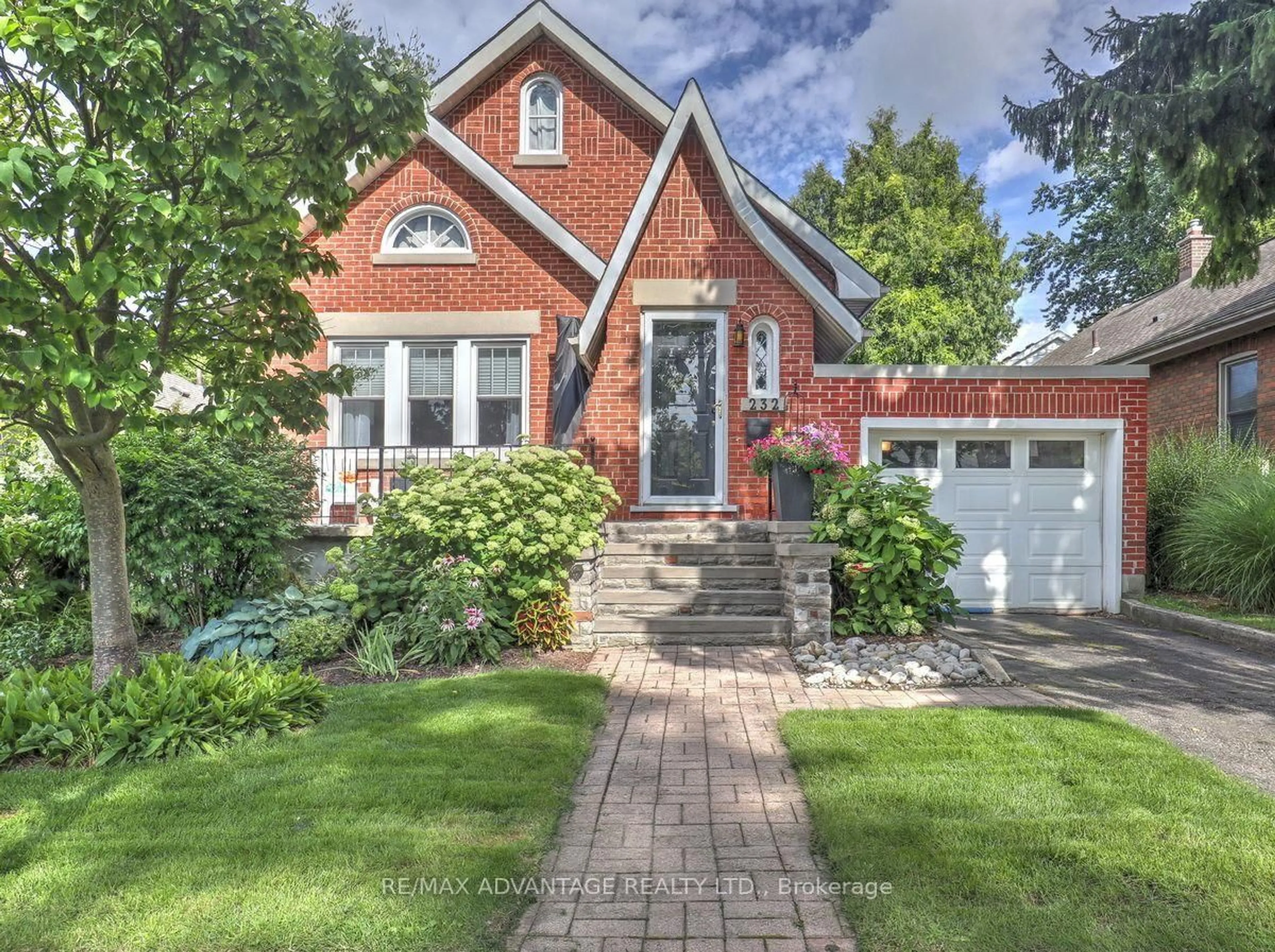 Home with brick exterior material, street for 232 Edward St, London South Ontario N6C 3J4