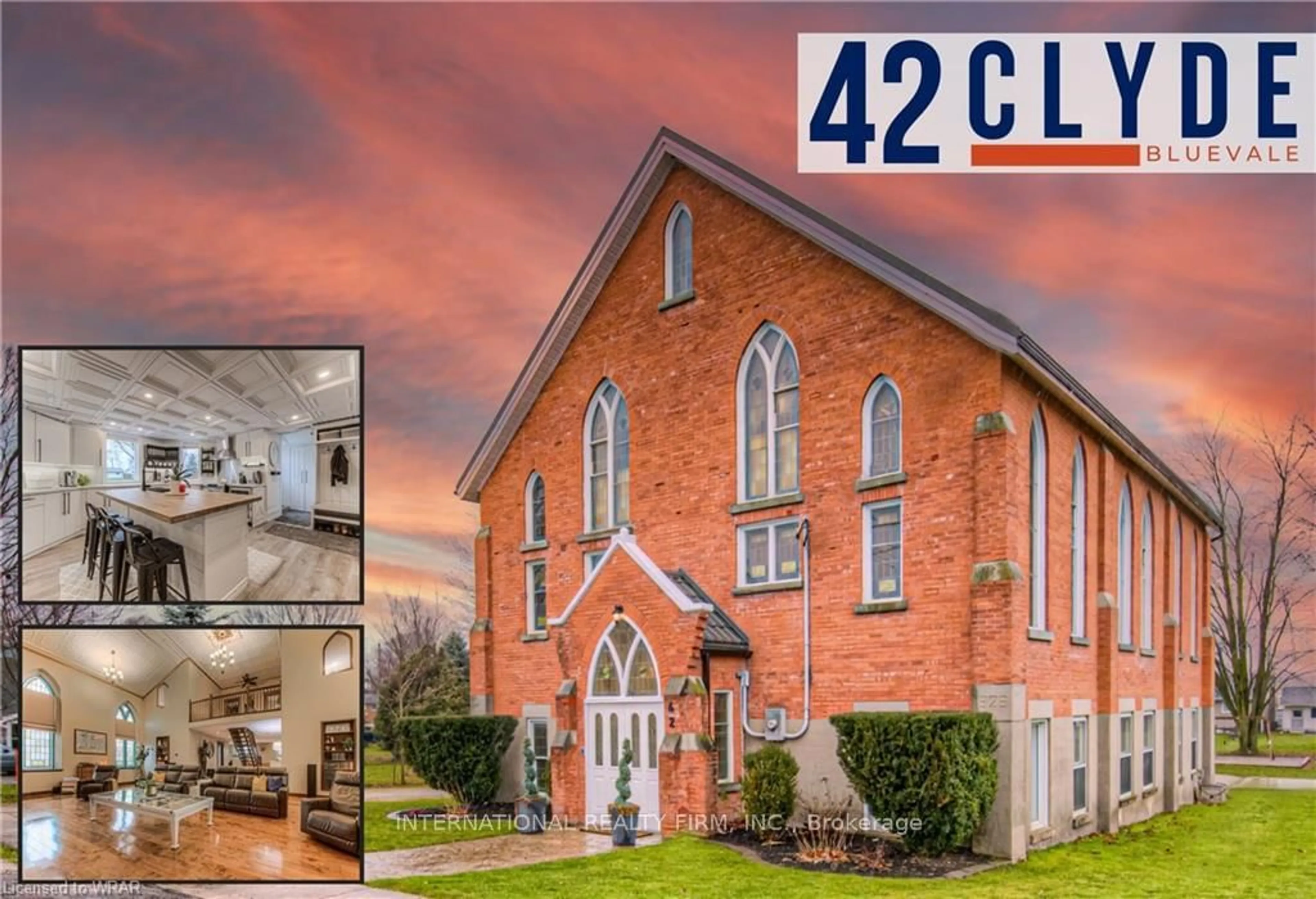 Home with brick exterior material, building for 42 Clyde St, Morris Turnberry Ontario N0G 1G0