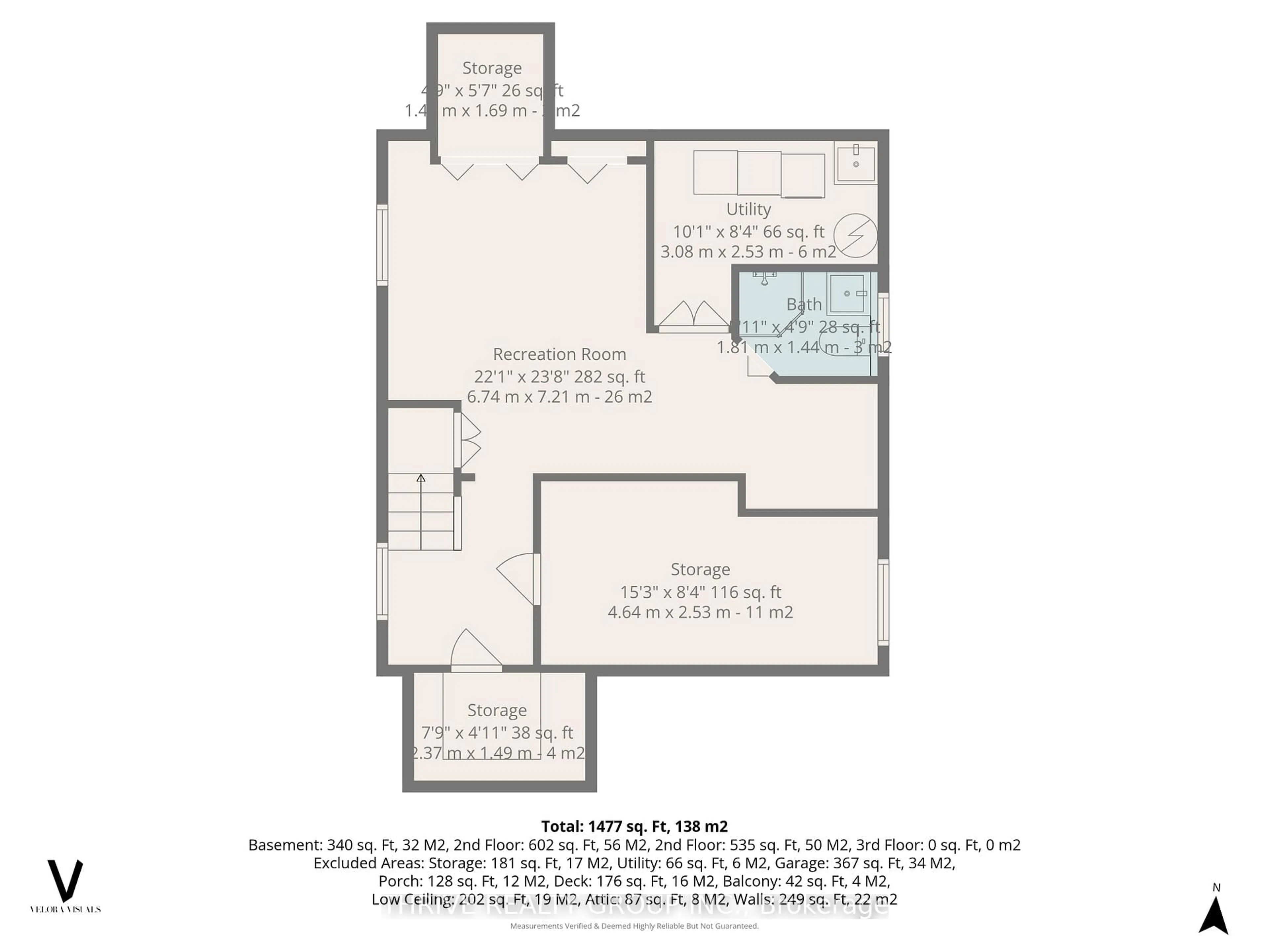 Floor plan for 16 Clenray Pl, London East Ontario N6A 3Z1
