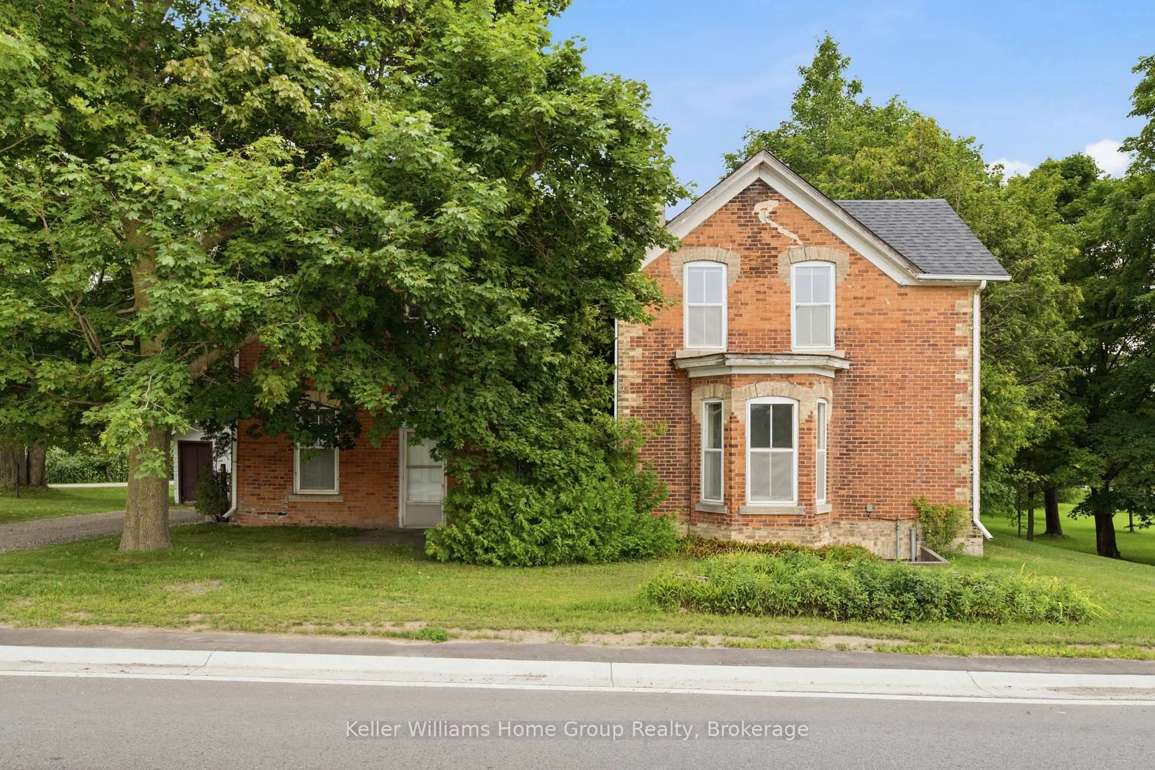 Home with brick exterior material, street for 8703 Wellington Rd 18 Rd, Centre Wellington Ontario N0B 1J0