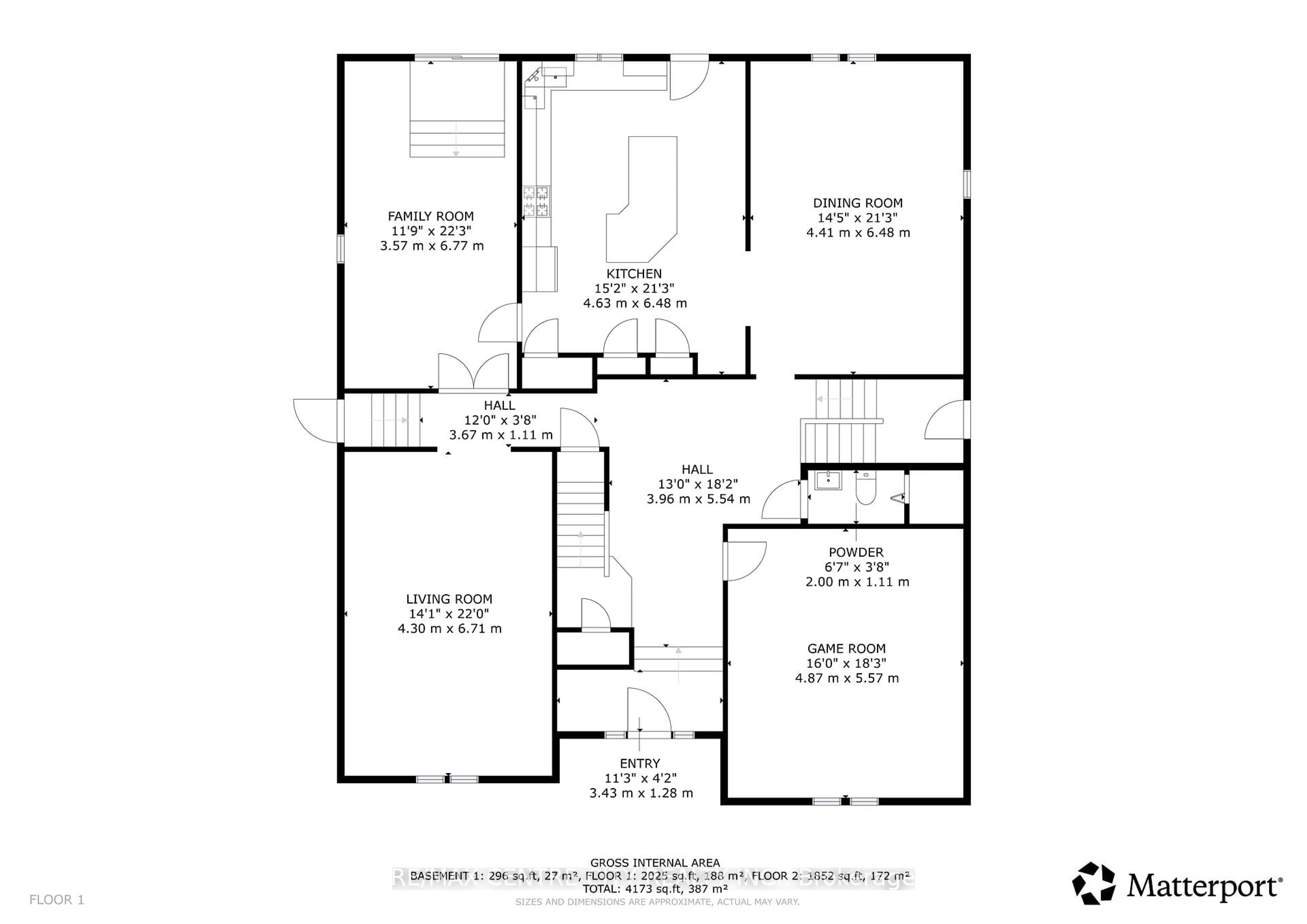 Floor plan for 176 Eastman Ave, Strathroy-Caradoc Ontario N7G 3K1