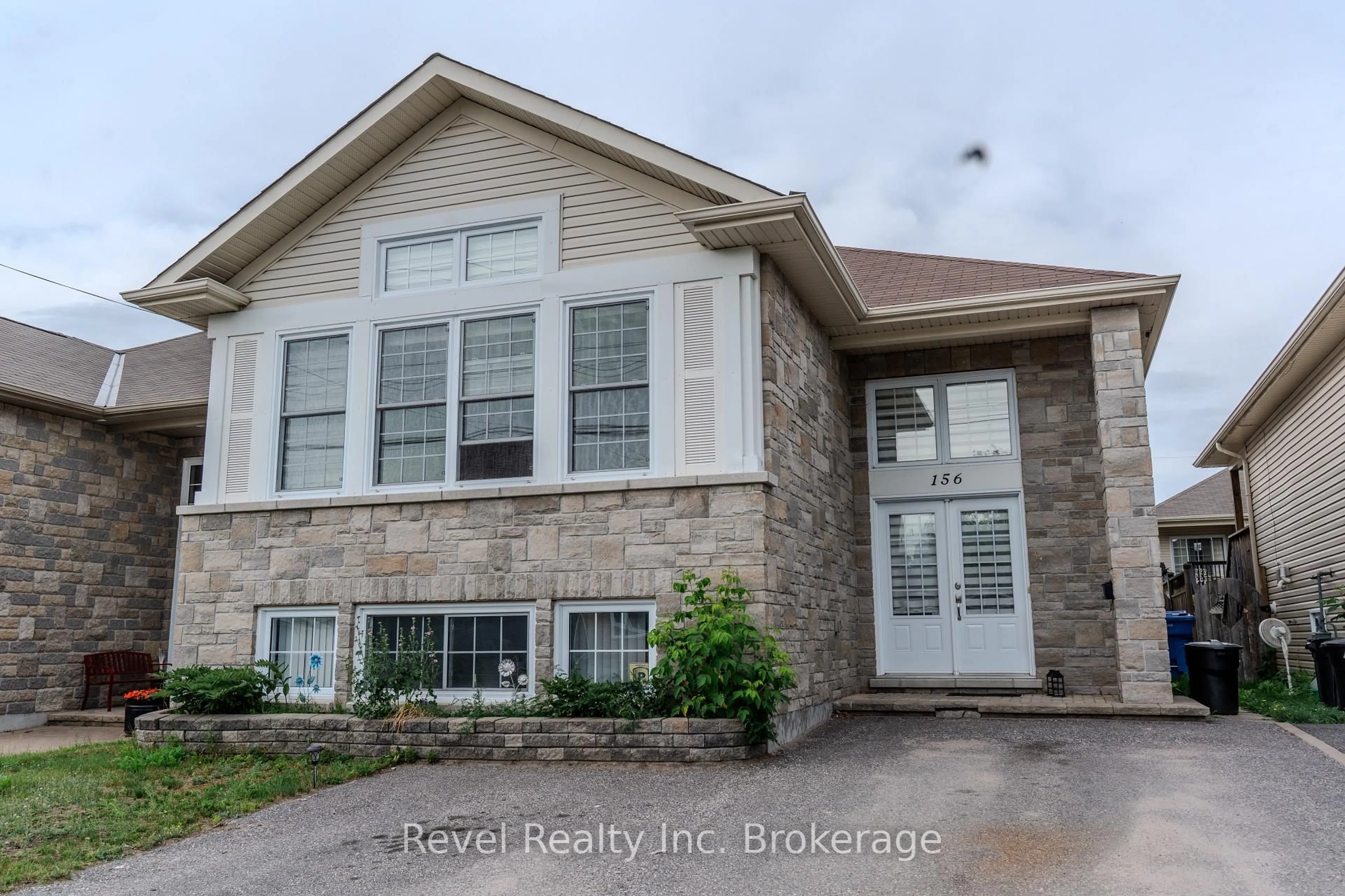 Home with brick exterior material, street for 156 Greenwood Ave, North Bay Ontario P1B 5E9
