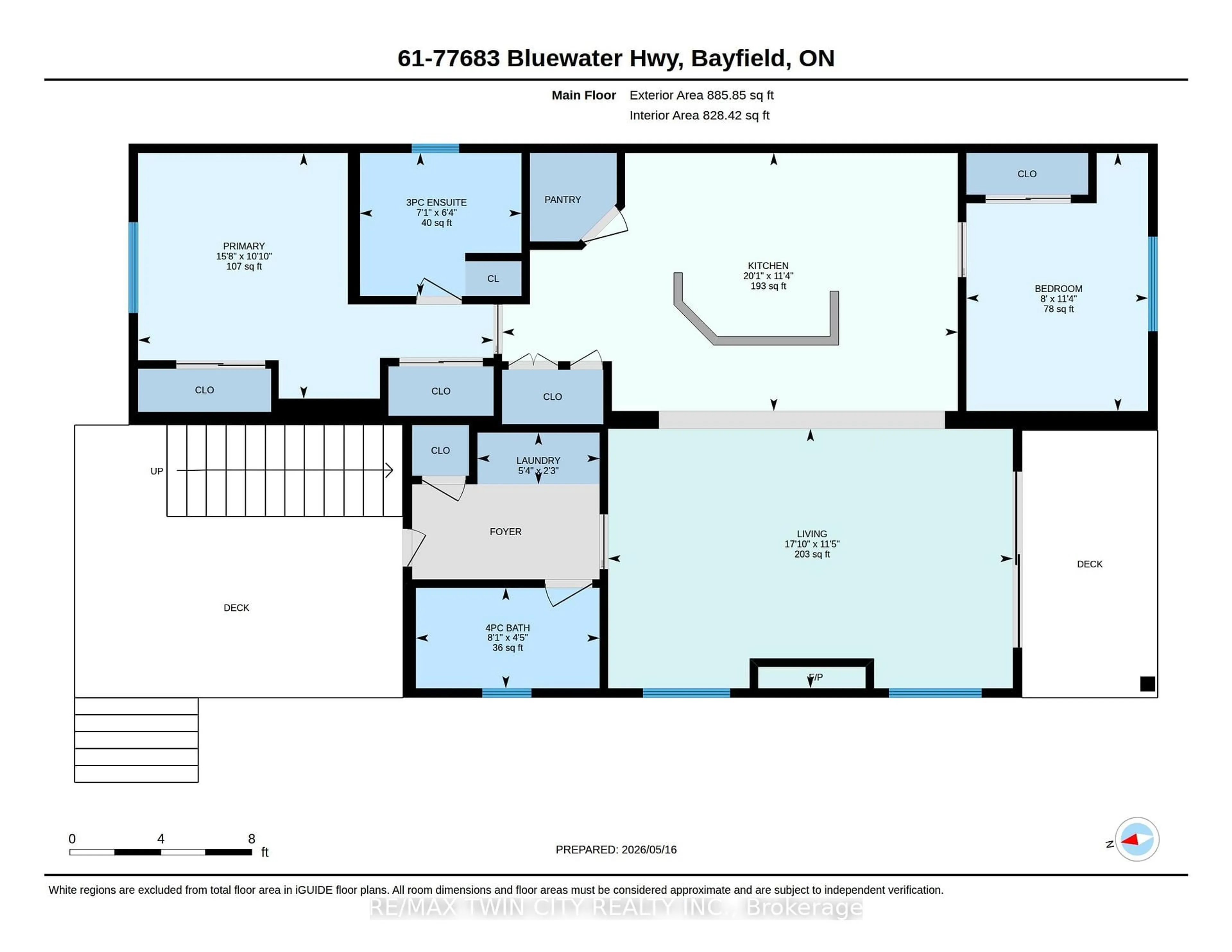 Floor plan for 77683 Bluewater Highway #61, Bluewater Ontario N0M 1G0