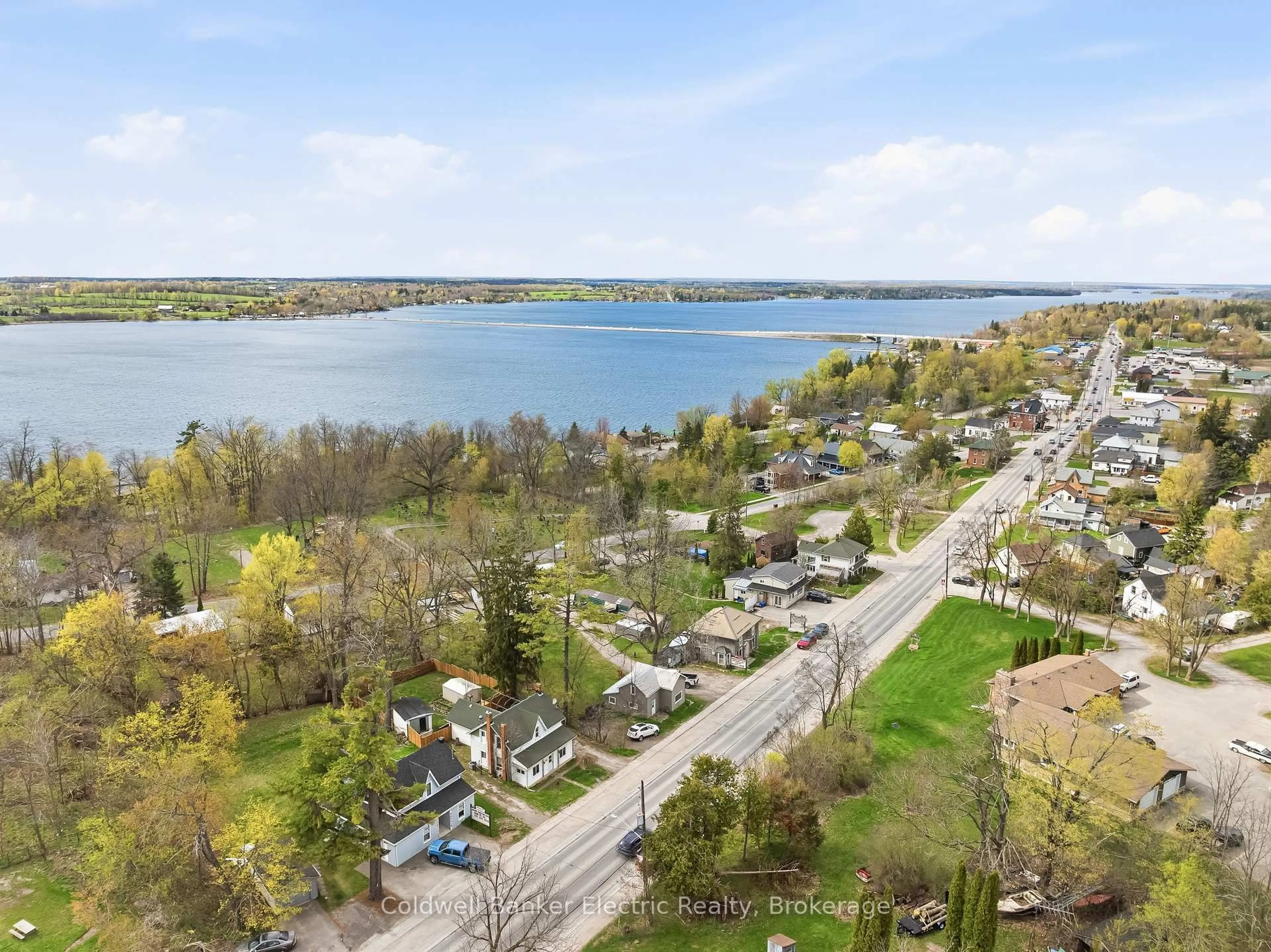 A pic from outside/outdoor area/front of a property/back of a property/a pic from drone, water/lake/river/ocean view for 782 Ward St, Selwyn Ontario K0L 1H0