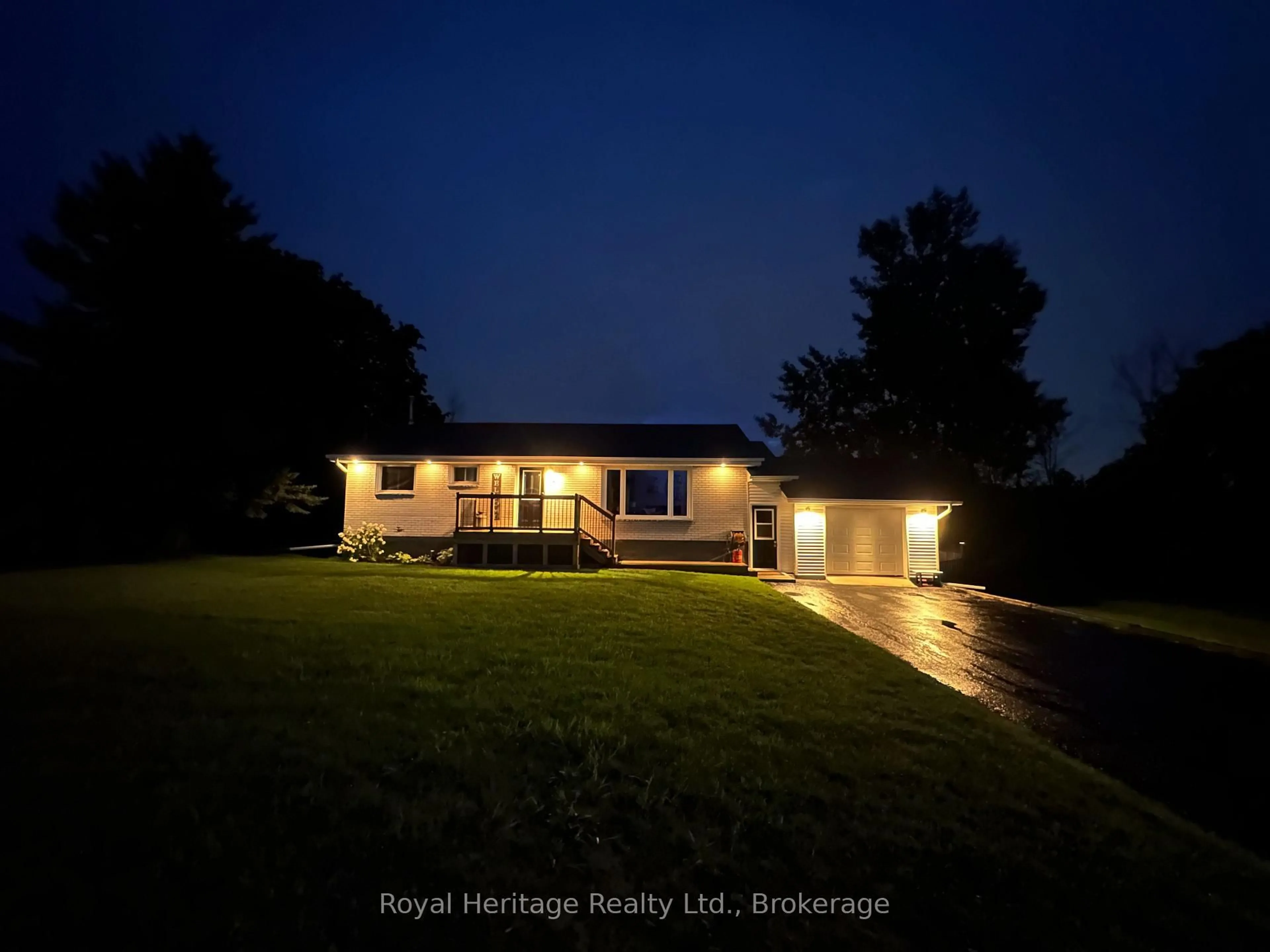 A pic from outside/outdoor area/front of a property/back of a property/a pic from drone, street for 102 Johnstown Rd, Quinte West Ontario K8V 5P5