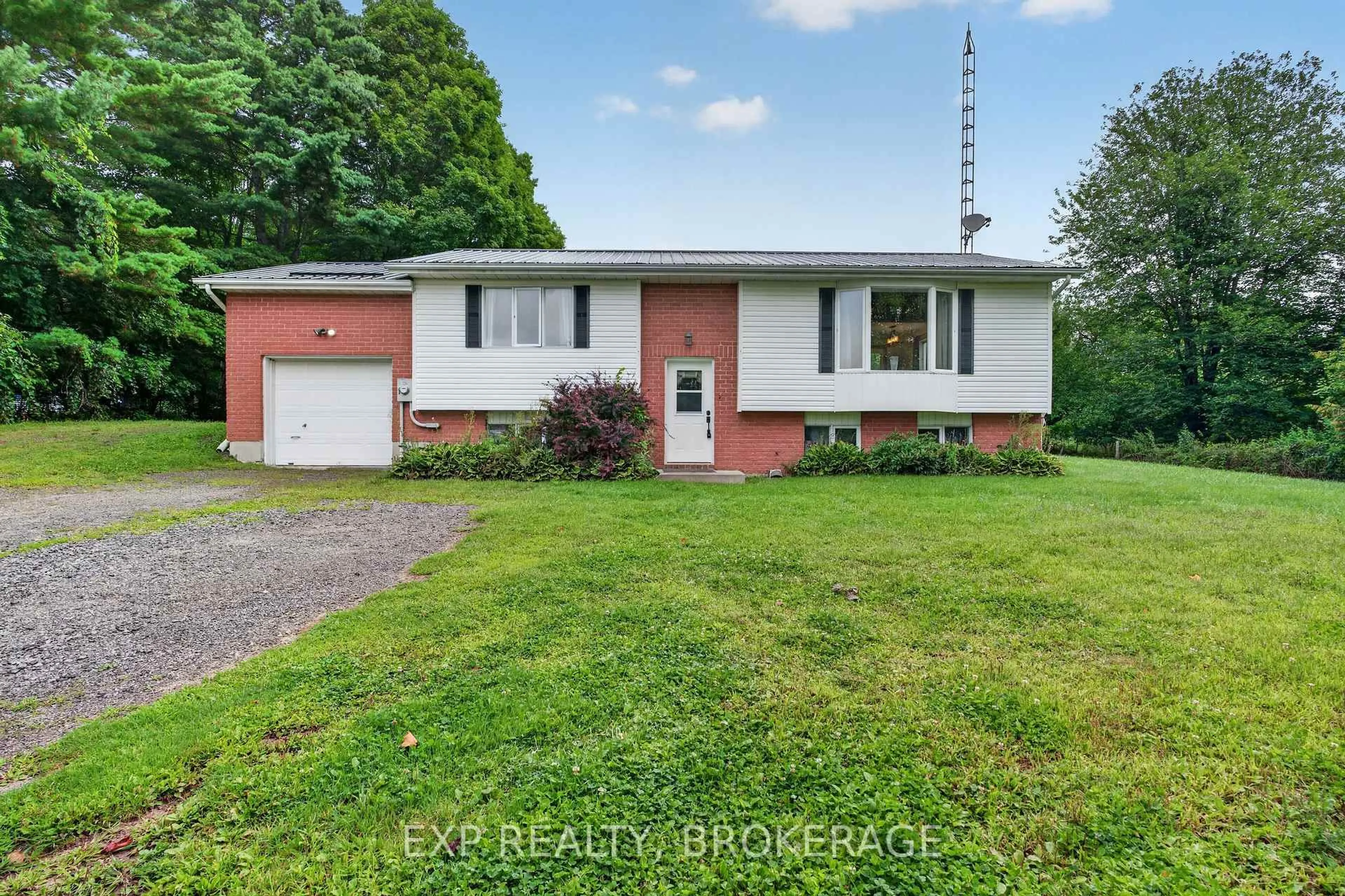 A pic from outside/outdoor area/front of a property/back of a property/a pic from drone, street for 9009 PERTH Rd, Rideau Lakes Ontario K0G 1X0