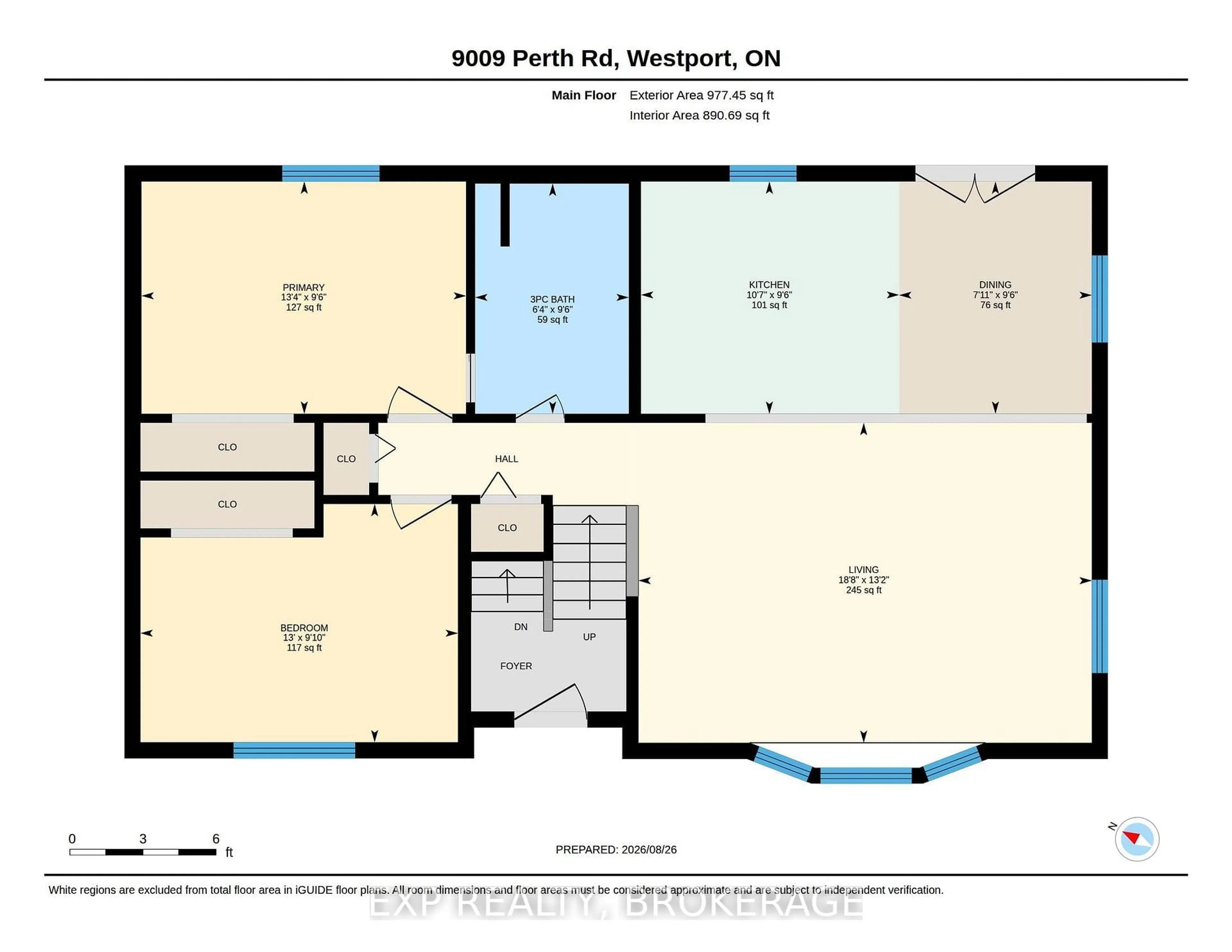 Floor plan for 9009 PERTH Rd, Rideau Lakes Ontario K0G 1X0