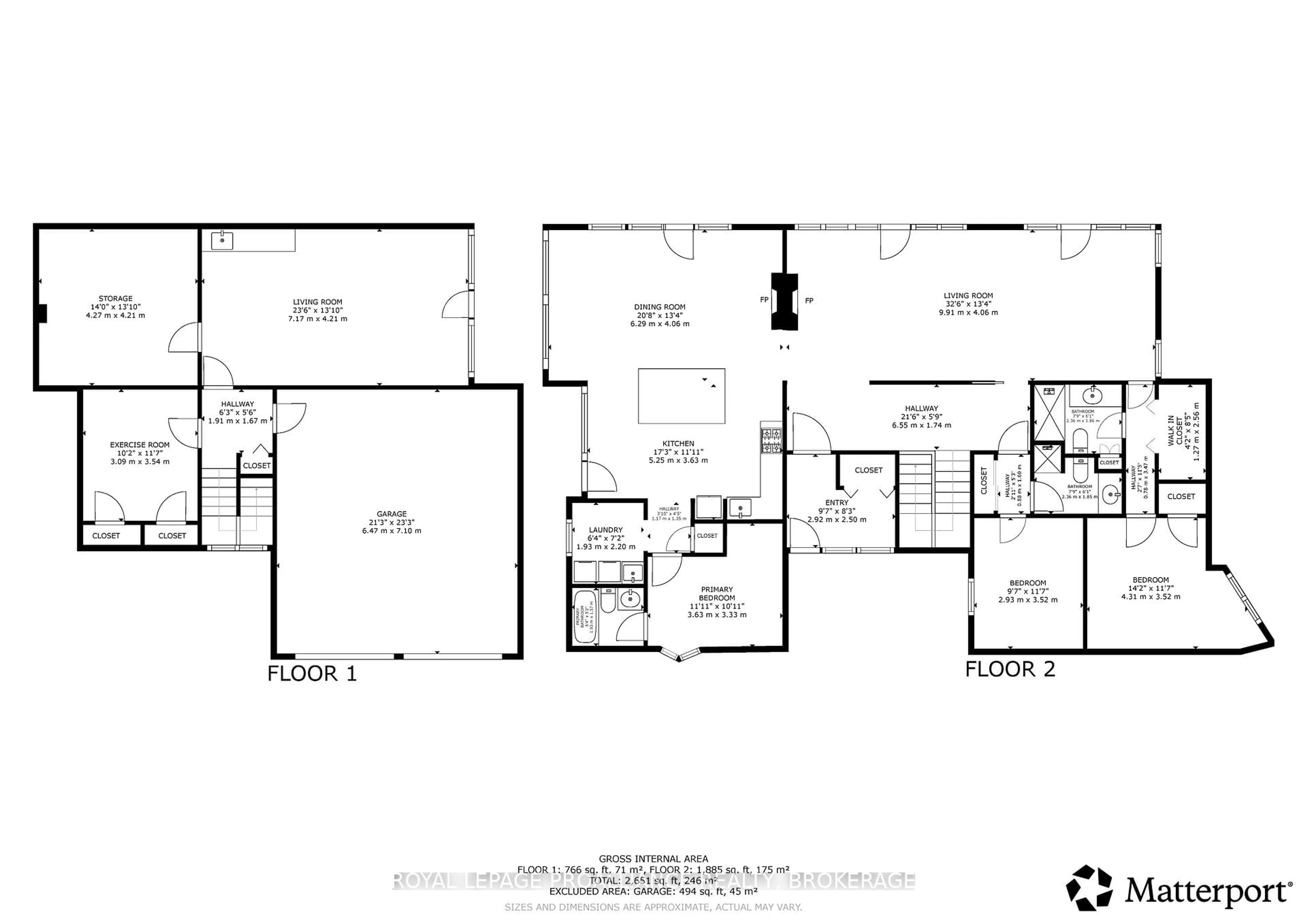 Floor plan for 1103 County Road 2, Augusta Ontario K6V 5T1