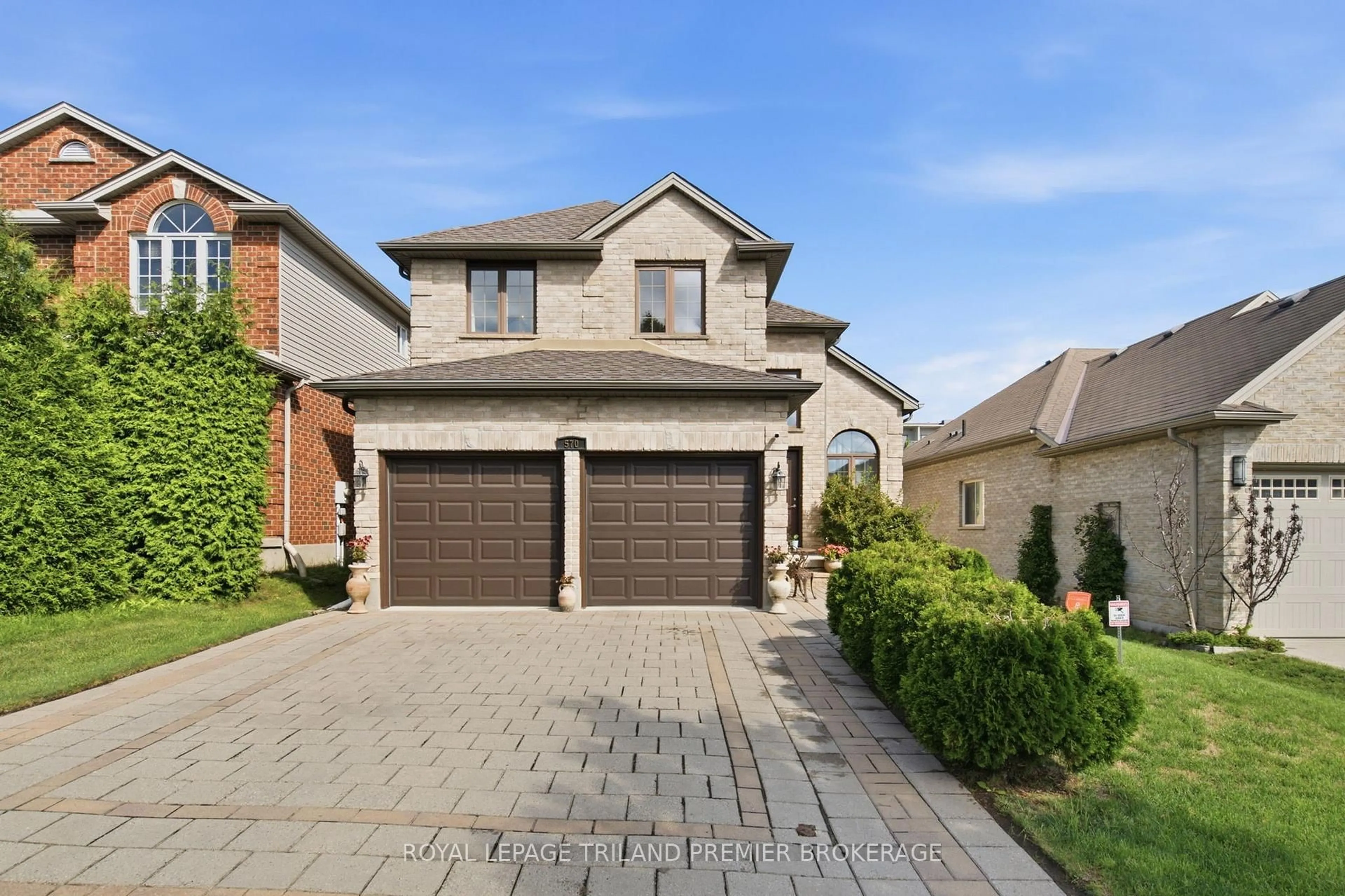 Home with brick exterior material, street for 570 Garibaldi Ave, London North Ontario N5X 4K2