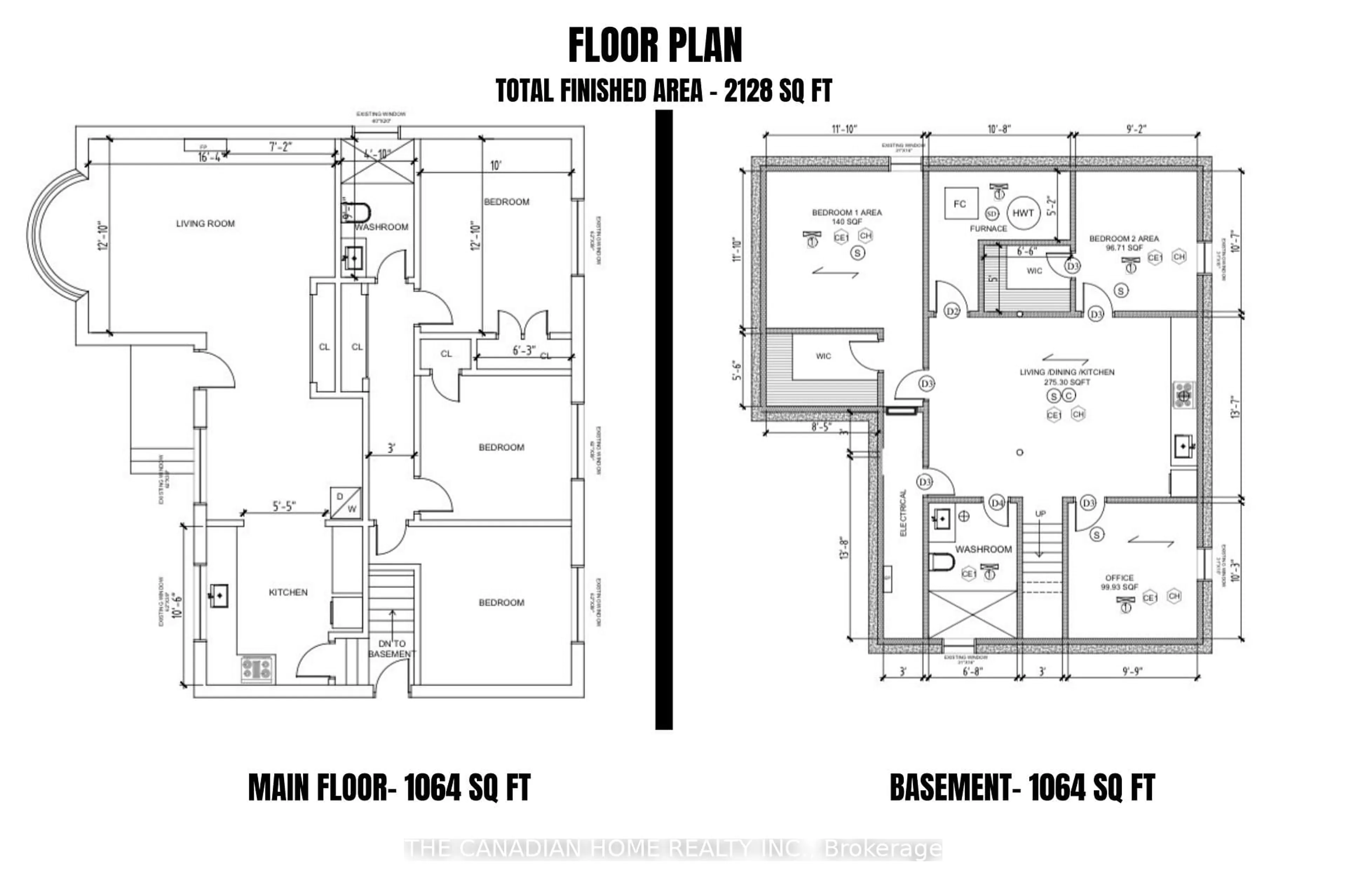 Floor plan for 6041 Cadham St, Niagara Falls Ontario L2G 3A2