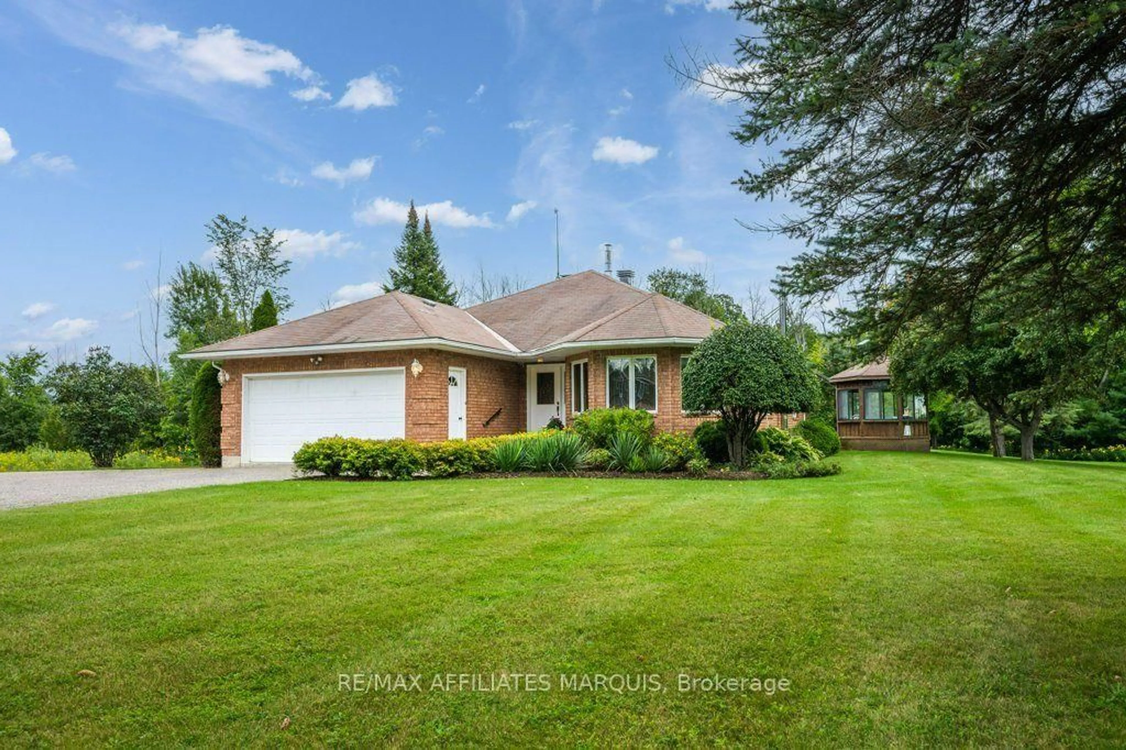 Home with brick exterior material, water/lake/river/ocean view for 579 Kelly-Jordan Rd, Smiths Falls Ontario K7A 4S4