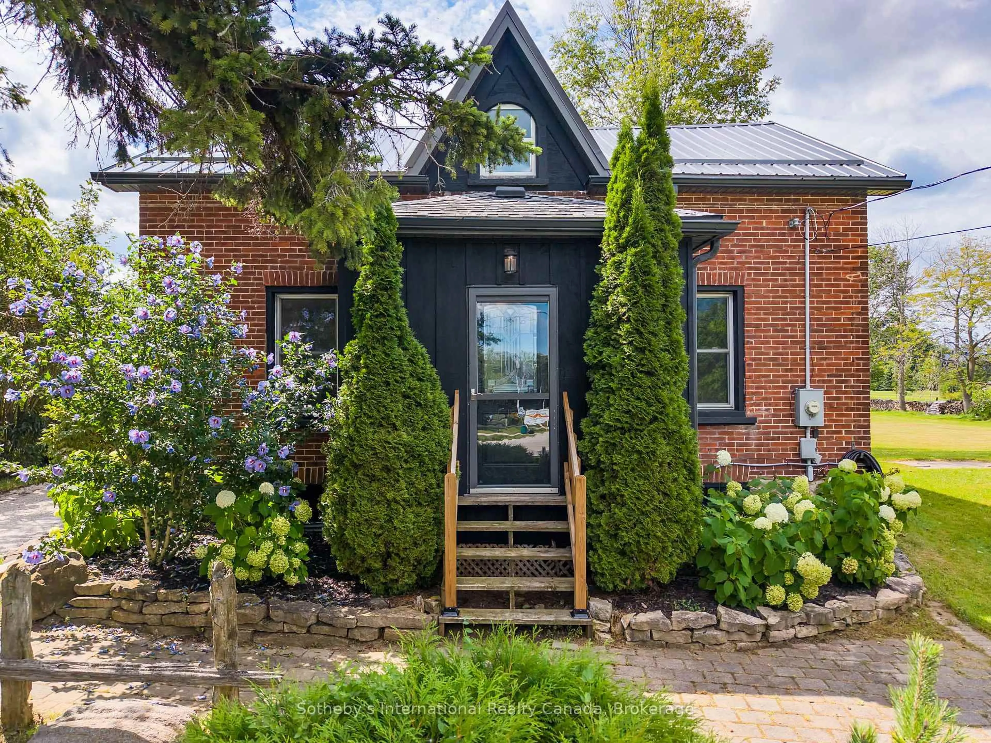 Home with brick exterior material, street for 158254 7th Line, Meaford Ontario N4L 0A7