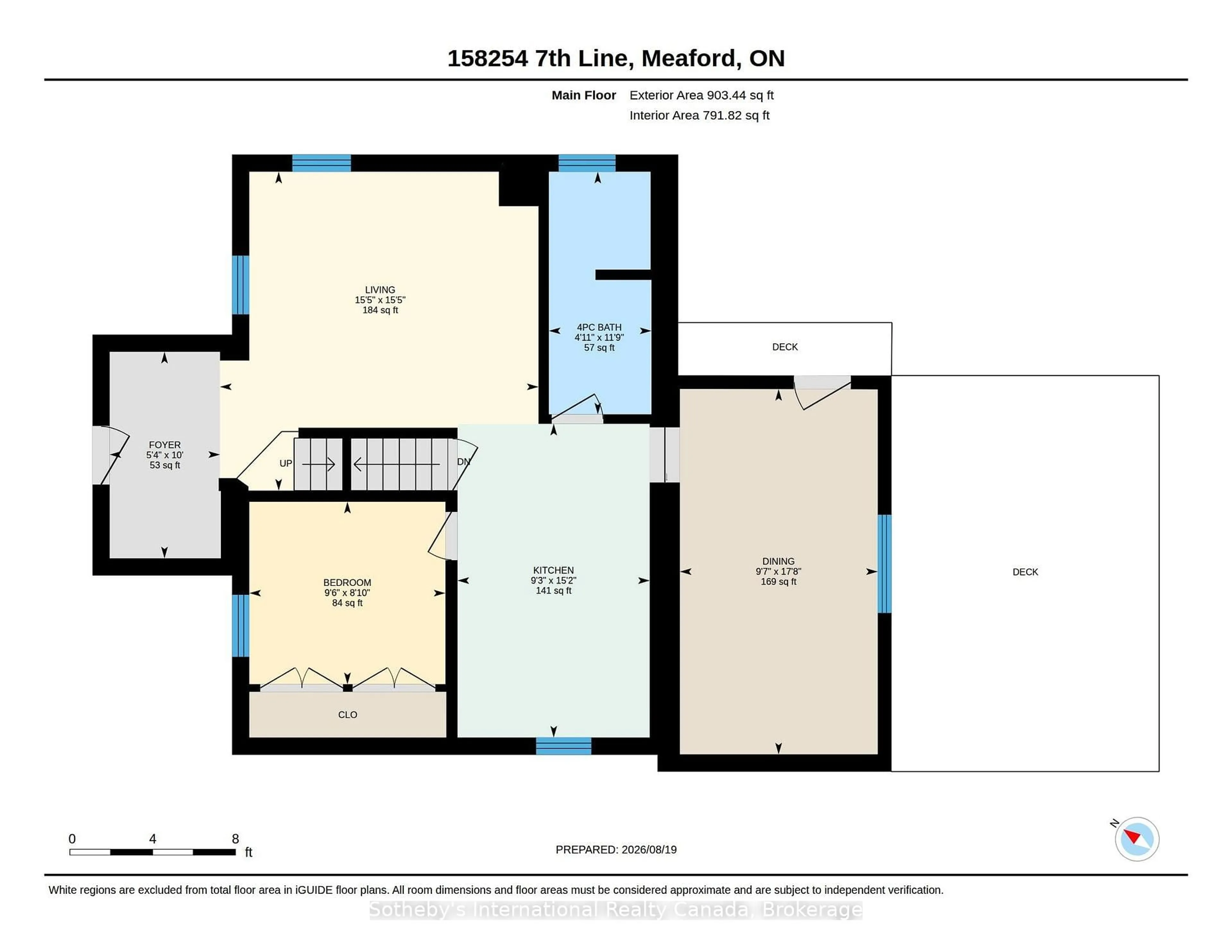 Floor plan for 158254 7th Line, Meaford Ontario N4L 0A7