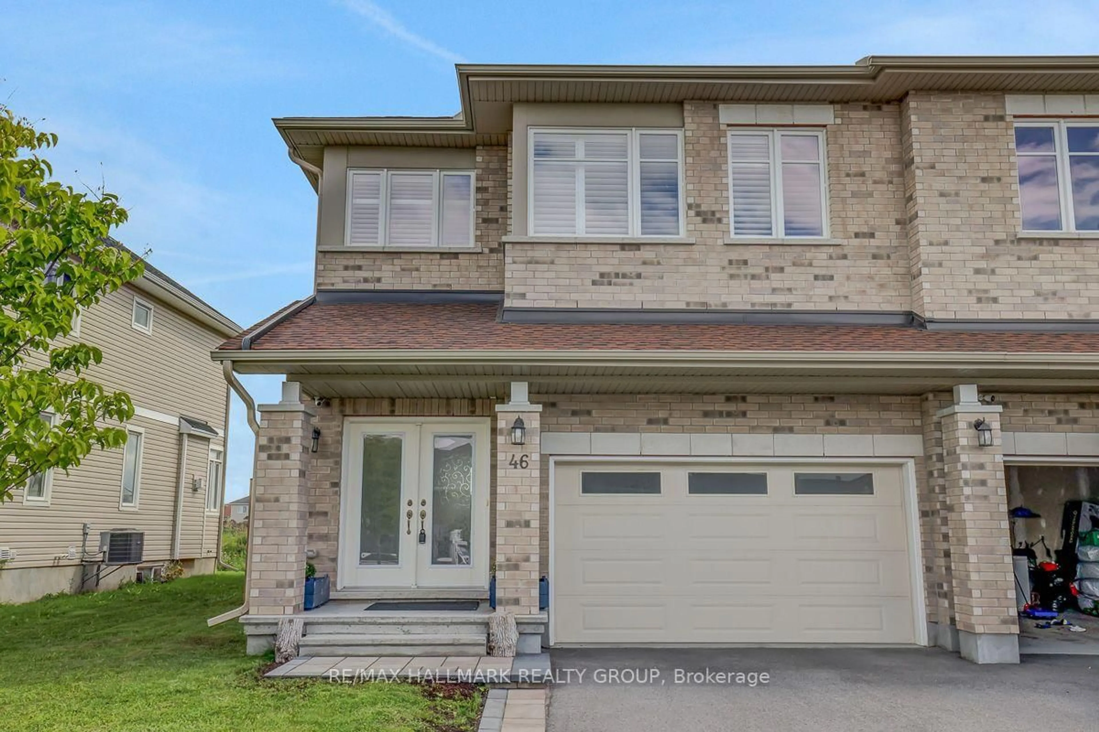 Home with brick exterior material, street for 46 Hurdis Way, Carleton Place Ontario K7C 0L3
