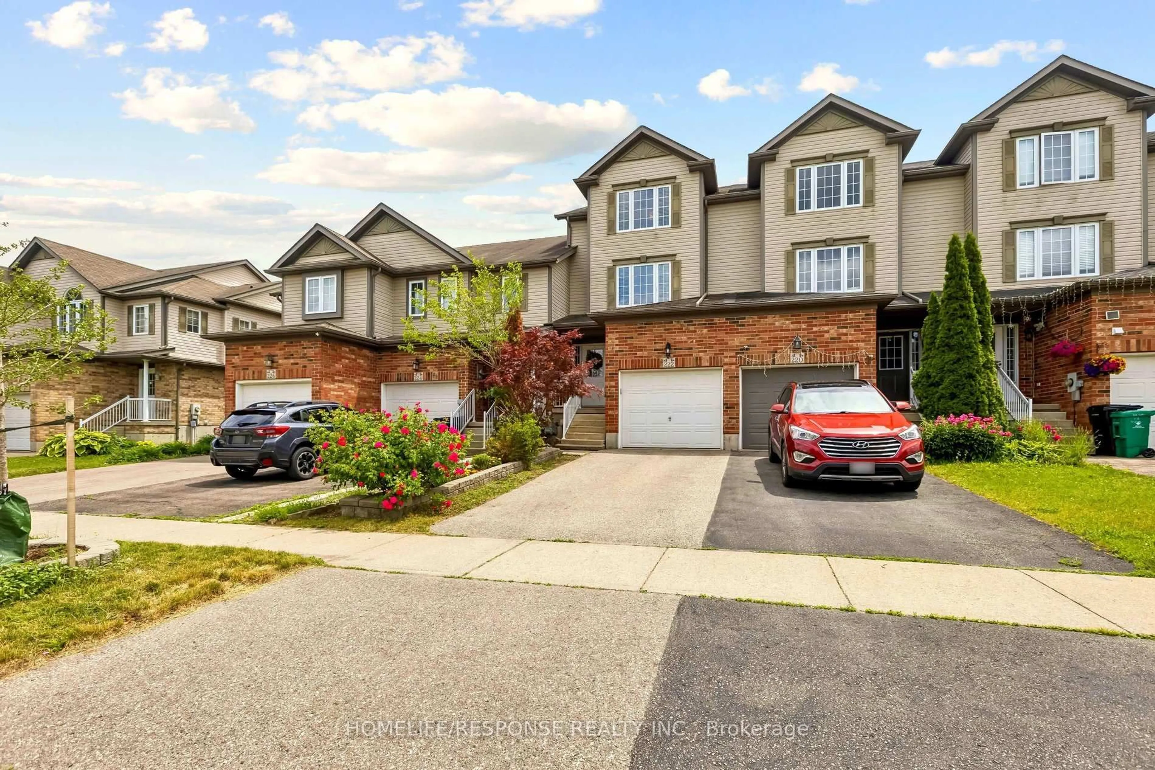 A pic from outside/outdoor area/front of a property/back of a property/a pic from drone, street for 222 SOPHIA Cres, Kitchener Ontario N2R 1X8