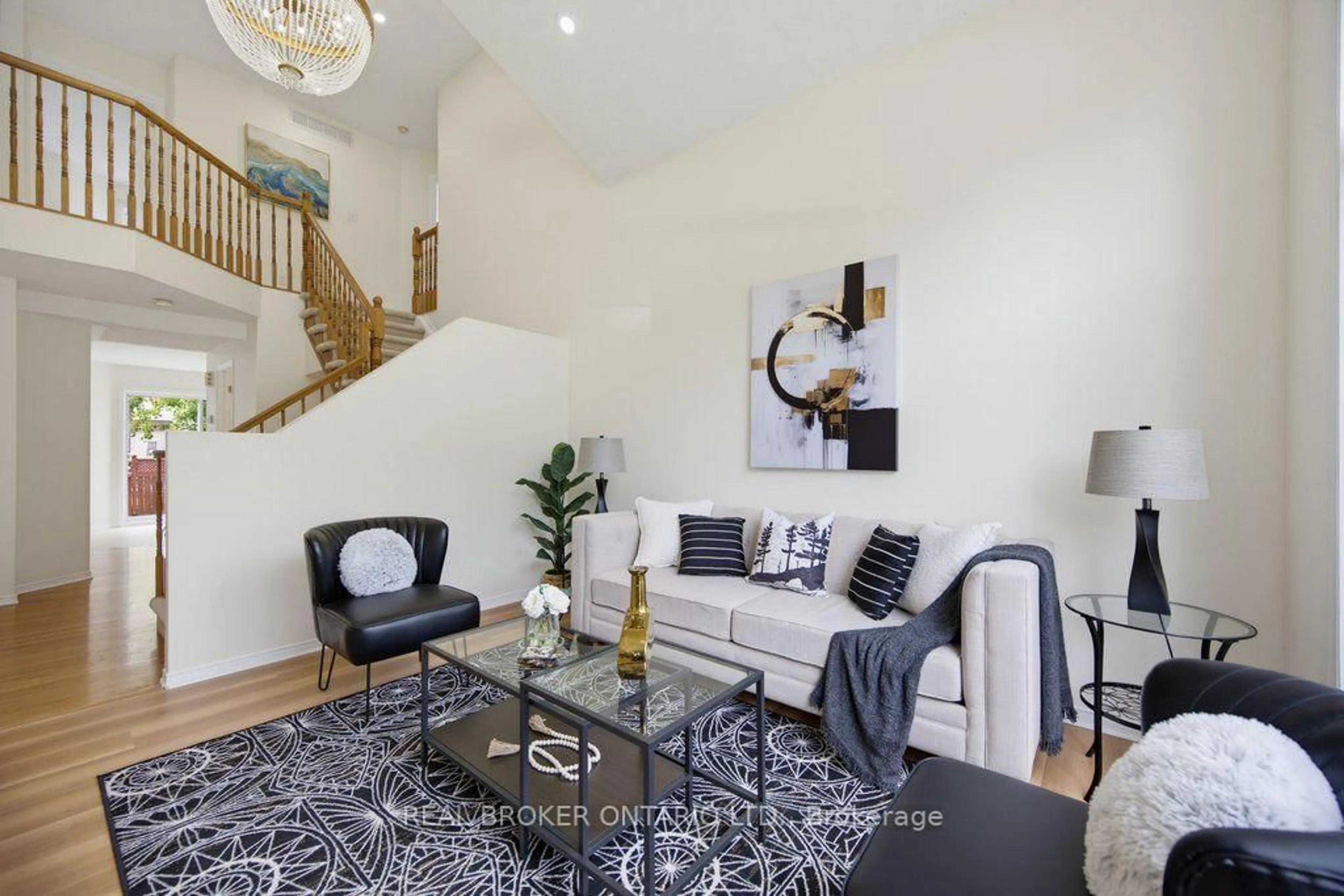 Living room with furniture, unknown for 2000 Oakbrook Circ, Ottawa Ontario K1W 1H4