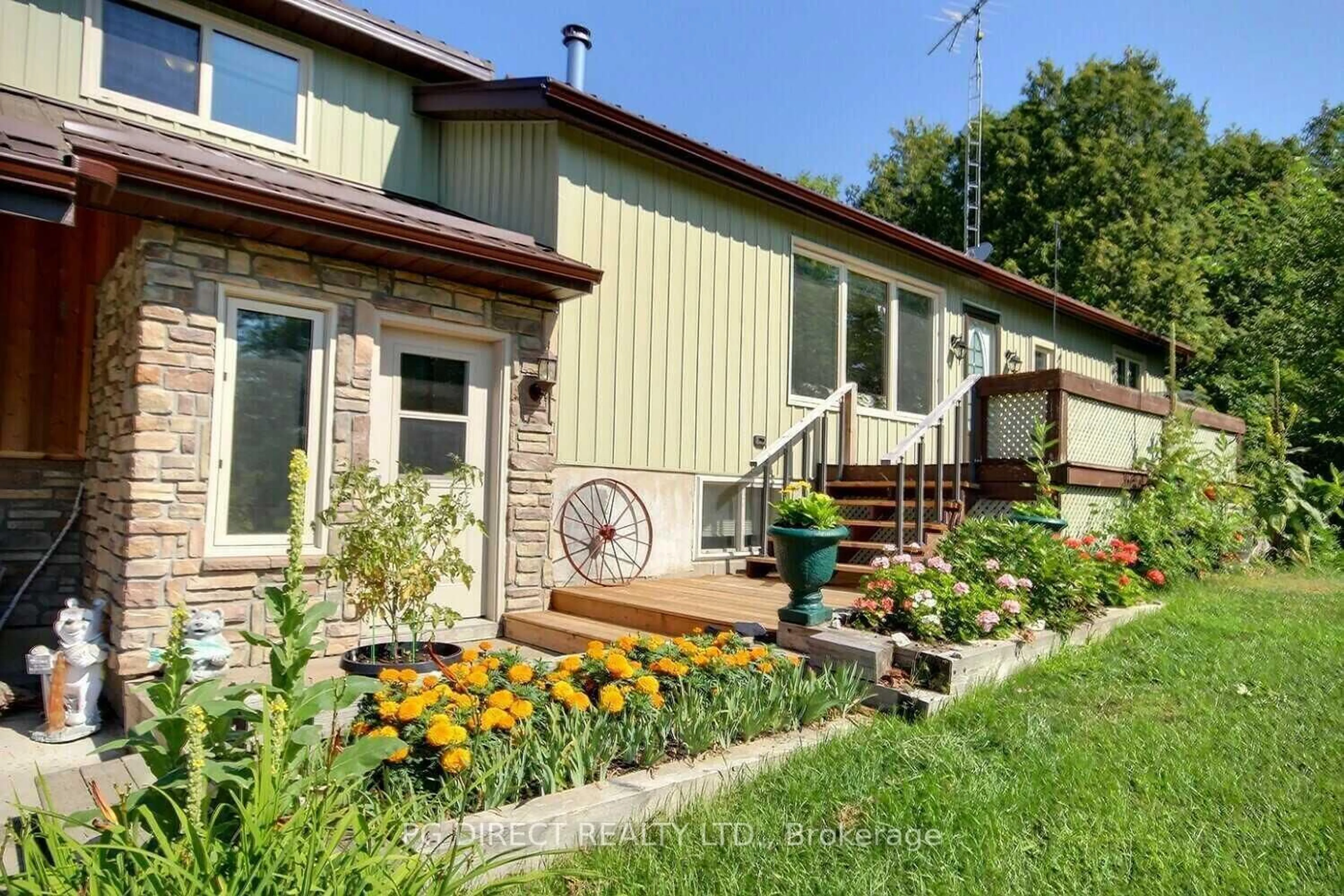 Home with vinyl exterior material, street for 1503 Moneymore Rd, Belleville Ontario K0K 2Y0
