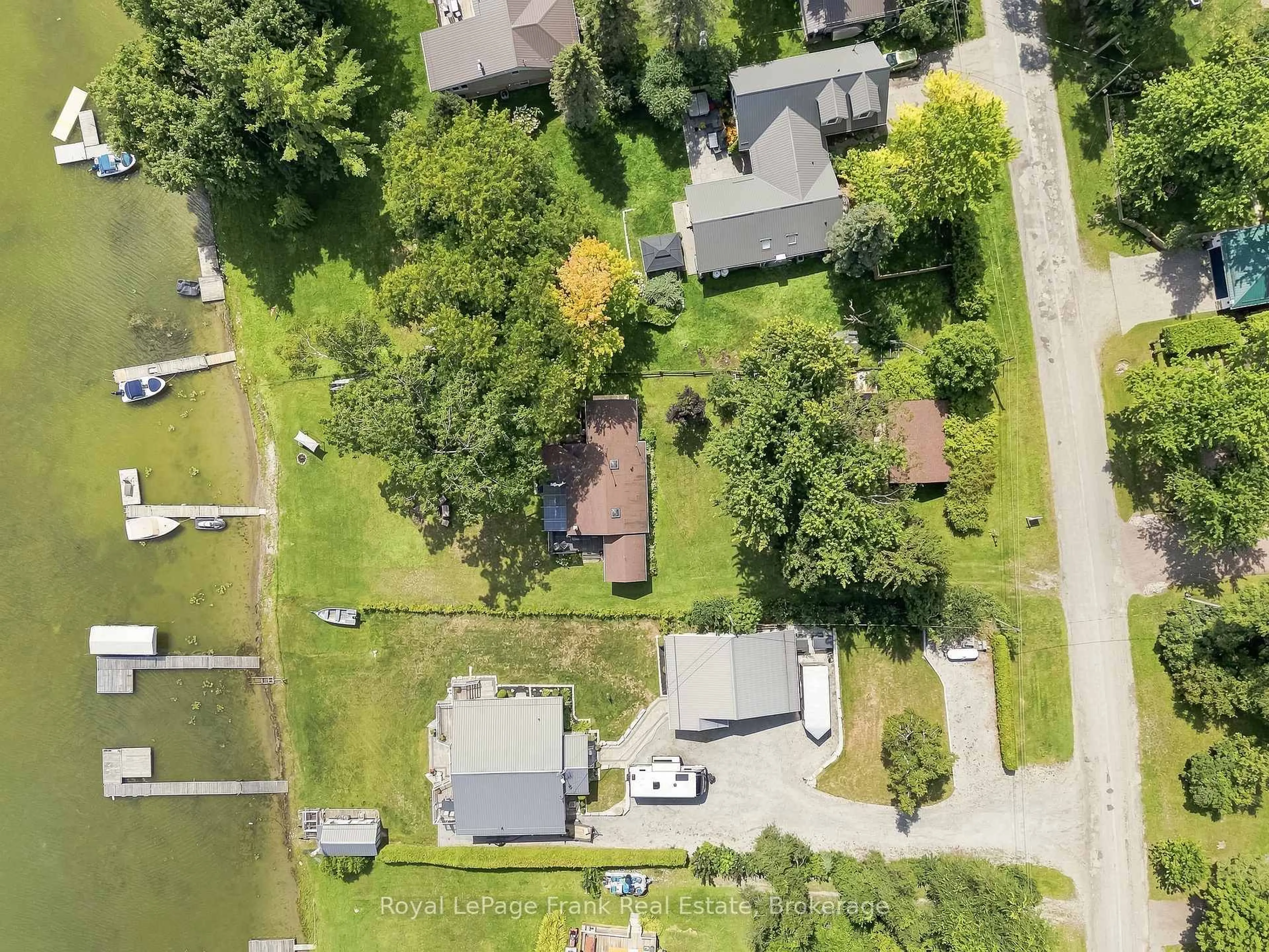 A pic from outside/outdoor area/front of a property/back of a property/a pic from drone, unknown for 131 Ball Point Rd, Kawartha Lakes Ontario K0M 2C0