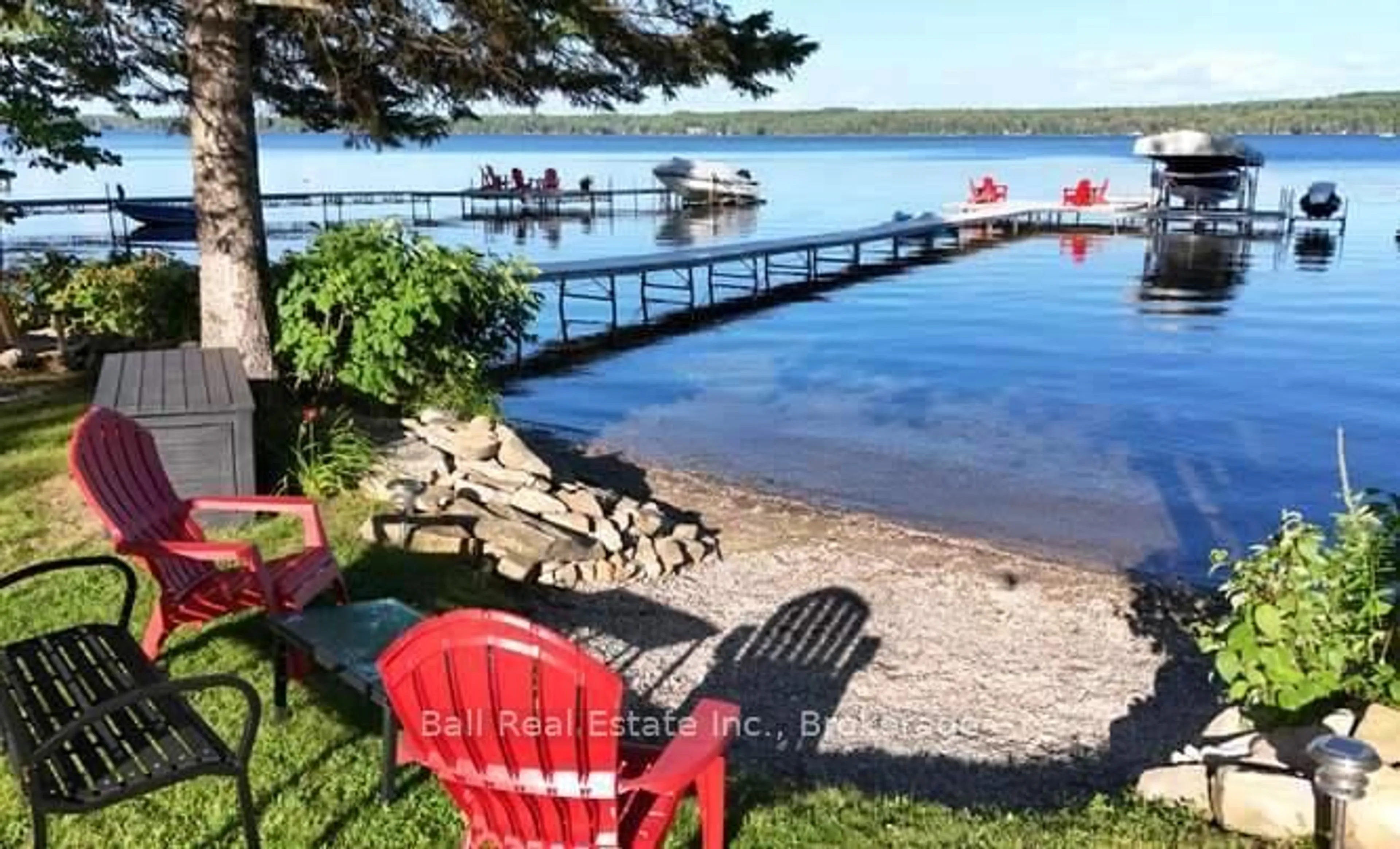 Patio, water/lake/river/ocean view for 31 Beaver Dr, Kawartha Lakes Ontario K0M 1K0