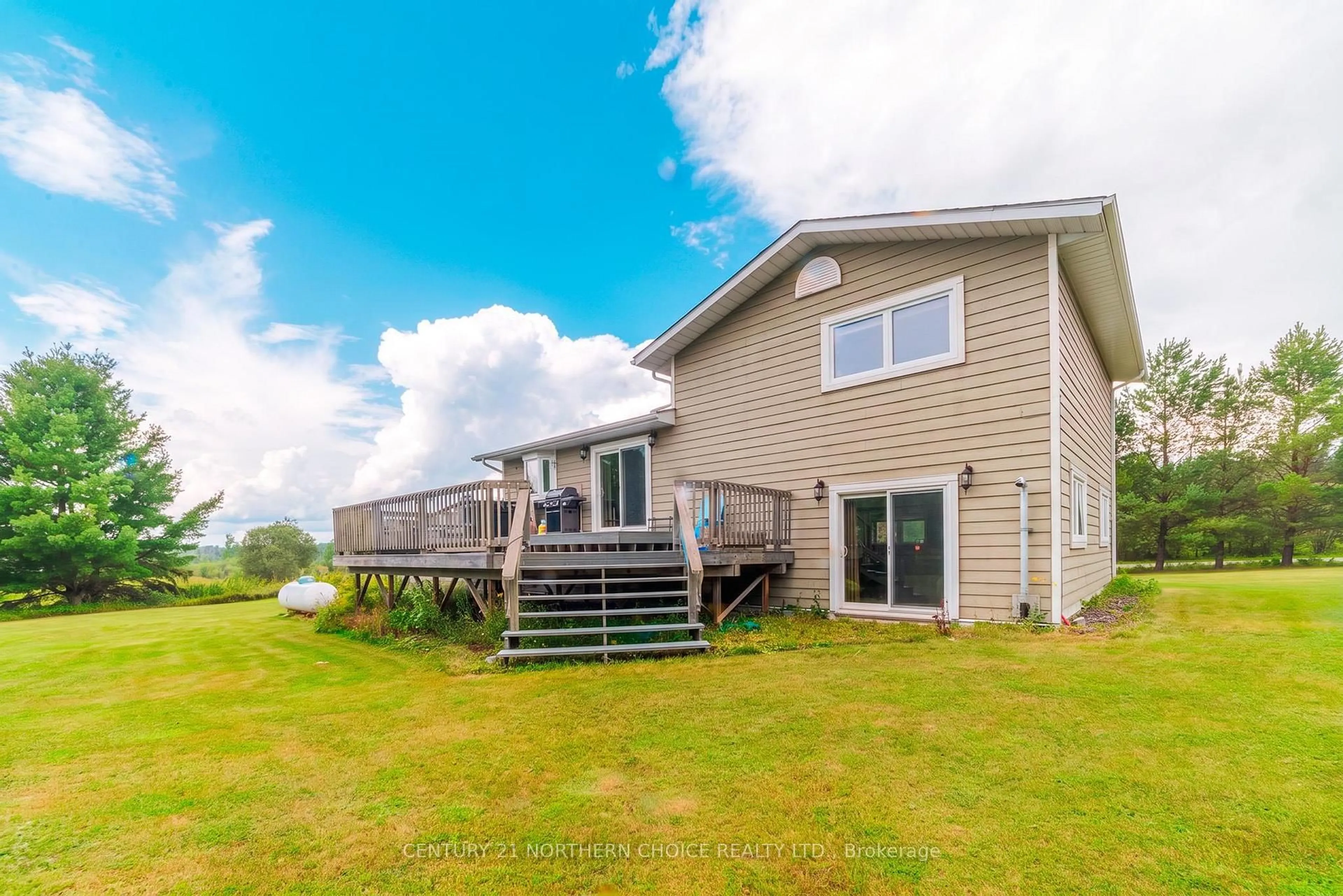 A pic from outside/outdoor area/front of a property/back of a property/a pic from drone, water/lake/river/ocean view for 93 Peterson Road, Kenora Ontario P9N 0E3