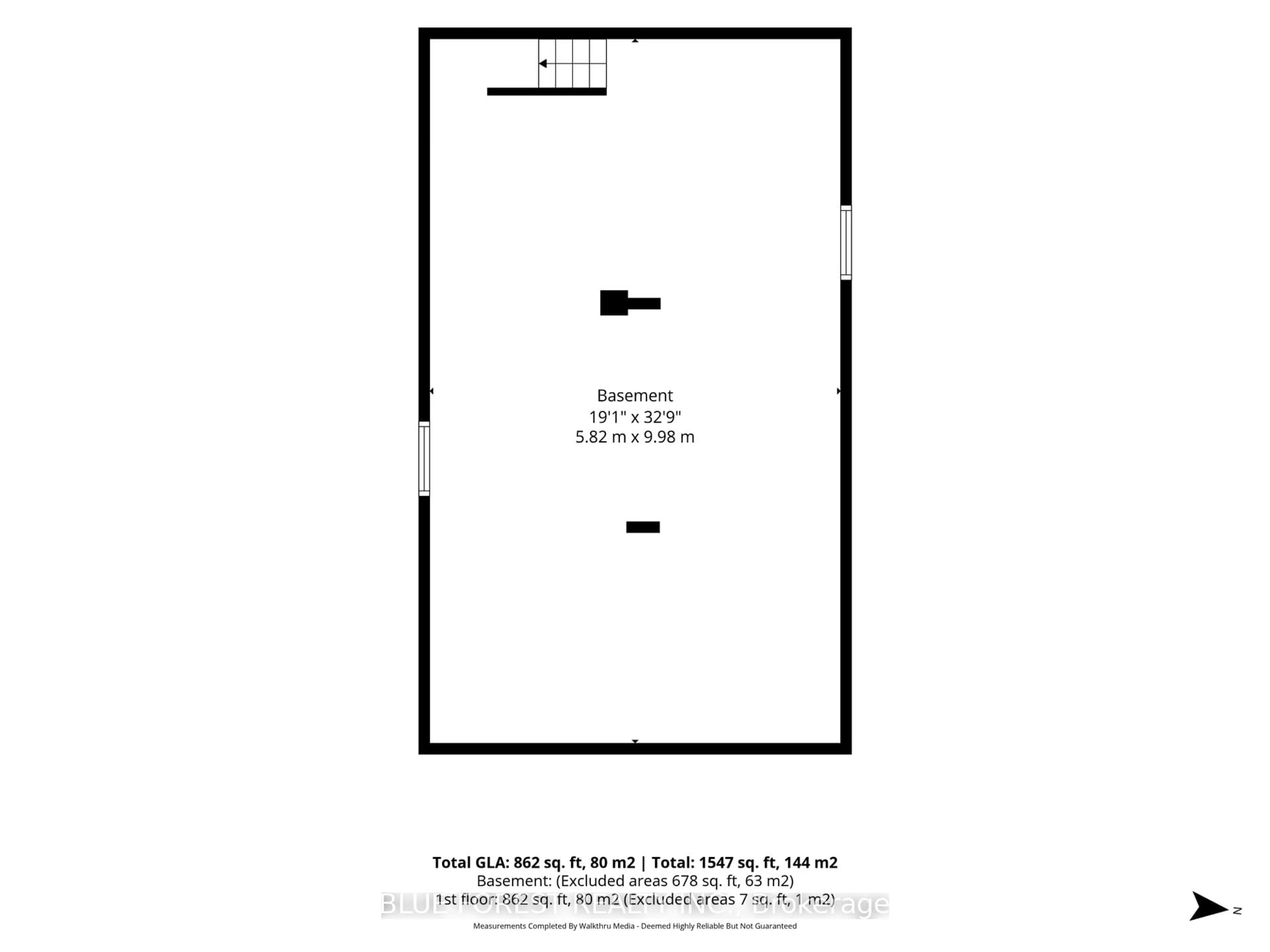 Floor plan for 31 Barker St, London East Ontario N5Y 1X5
