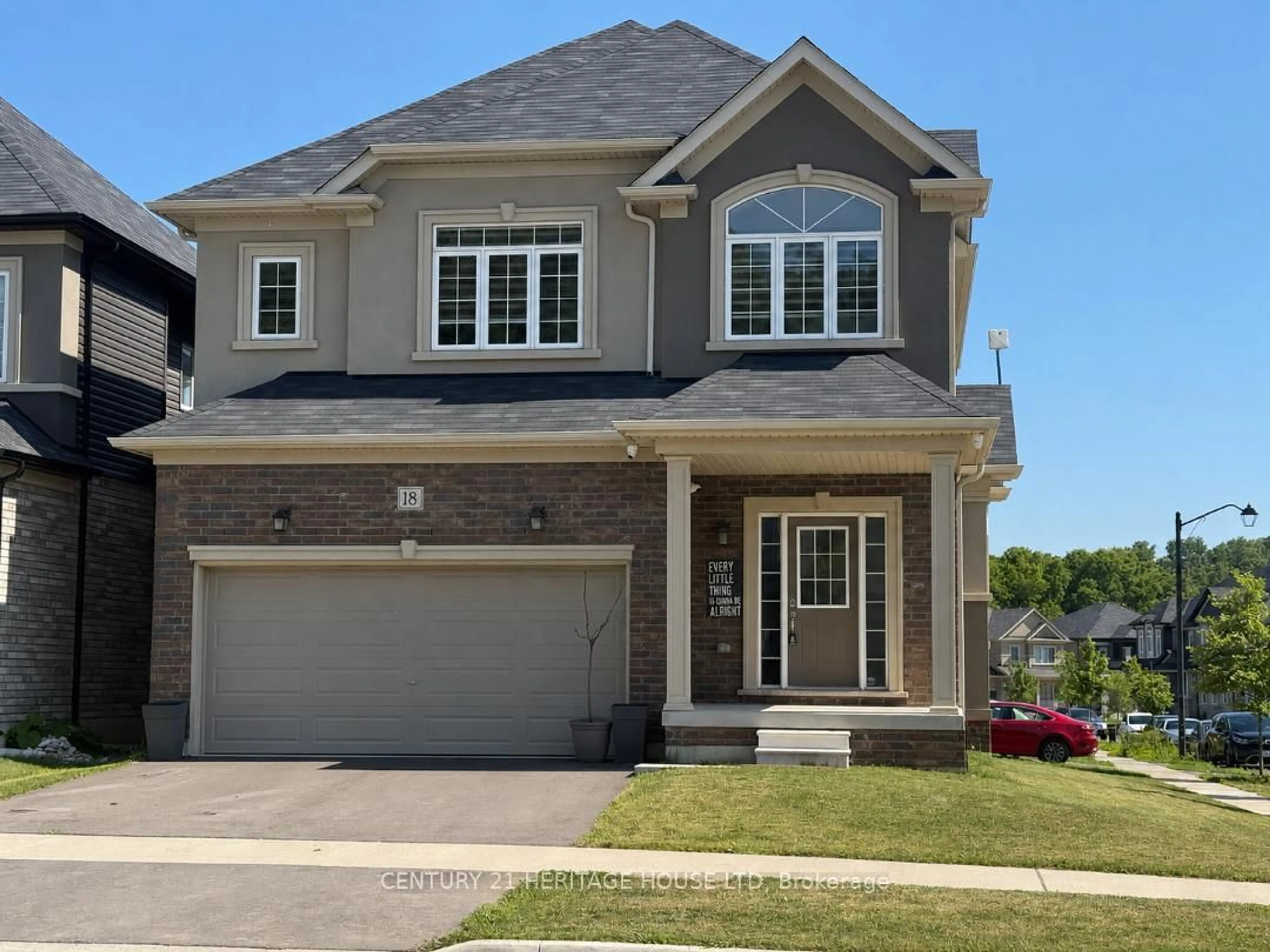 Home with brick exterior material, street for 18 Macklin St, Brantford Ontario N3V 0B2