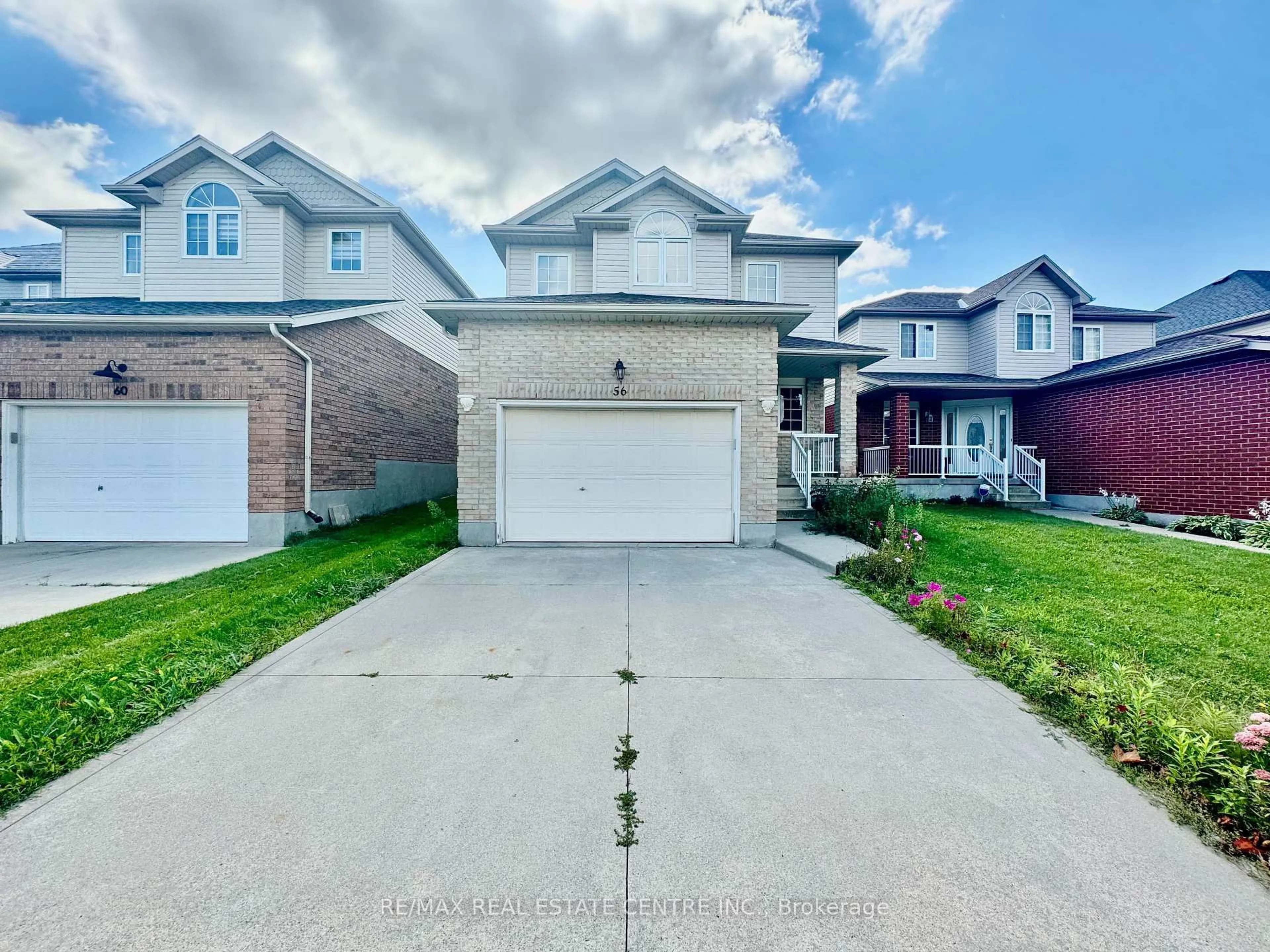 A pic from outside/outdoor area/front of a property/back of a property/a pic from drone, street for 56 Lena Cres, Cambridge Ontario N1R 8P4