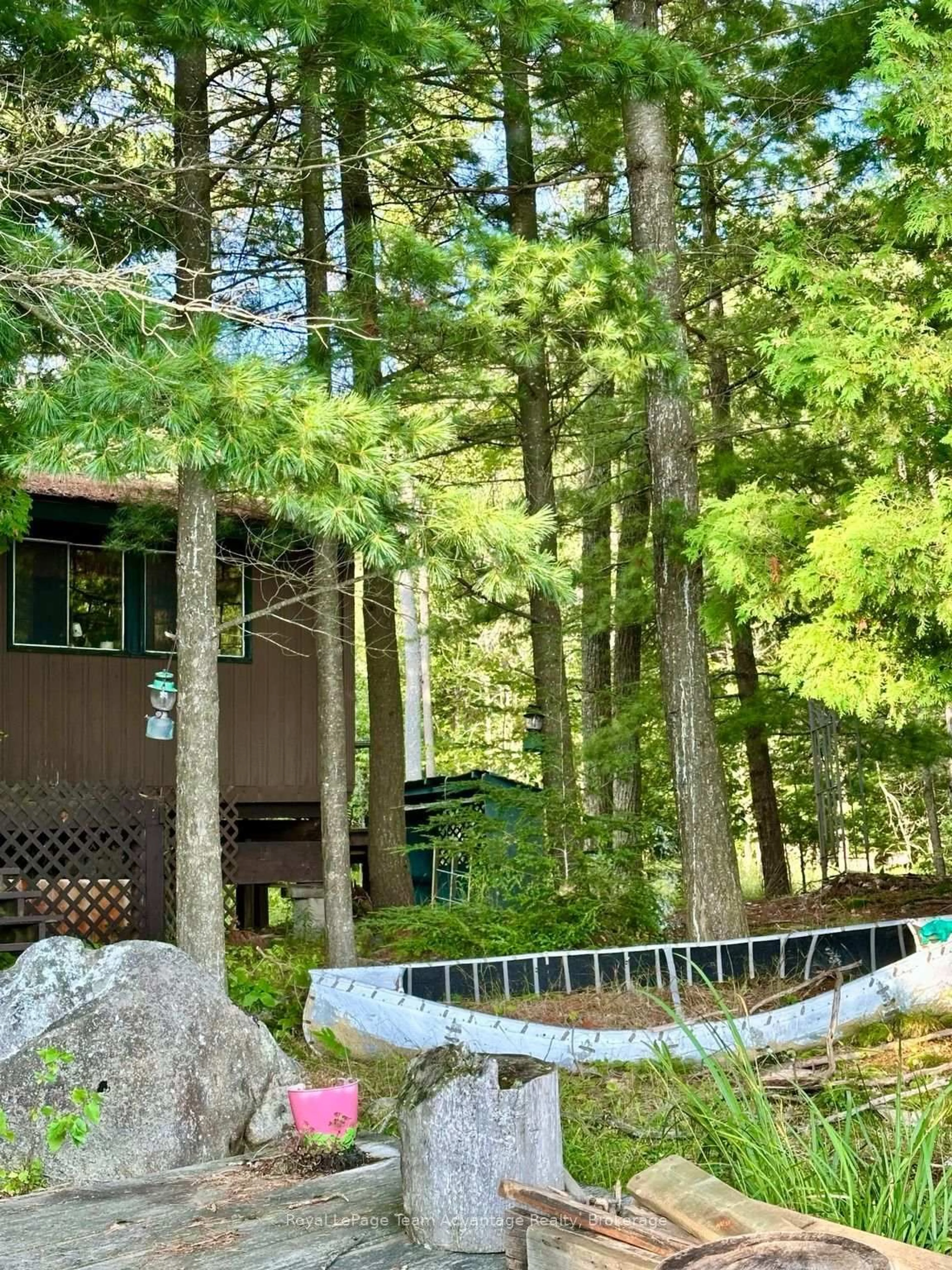 Patio, forest/trees view for 94 CRANE LAKE W/A, The Archipelago Ontario P2A 0B7