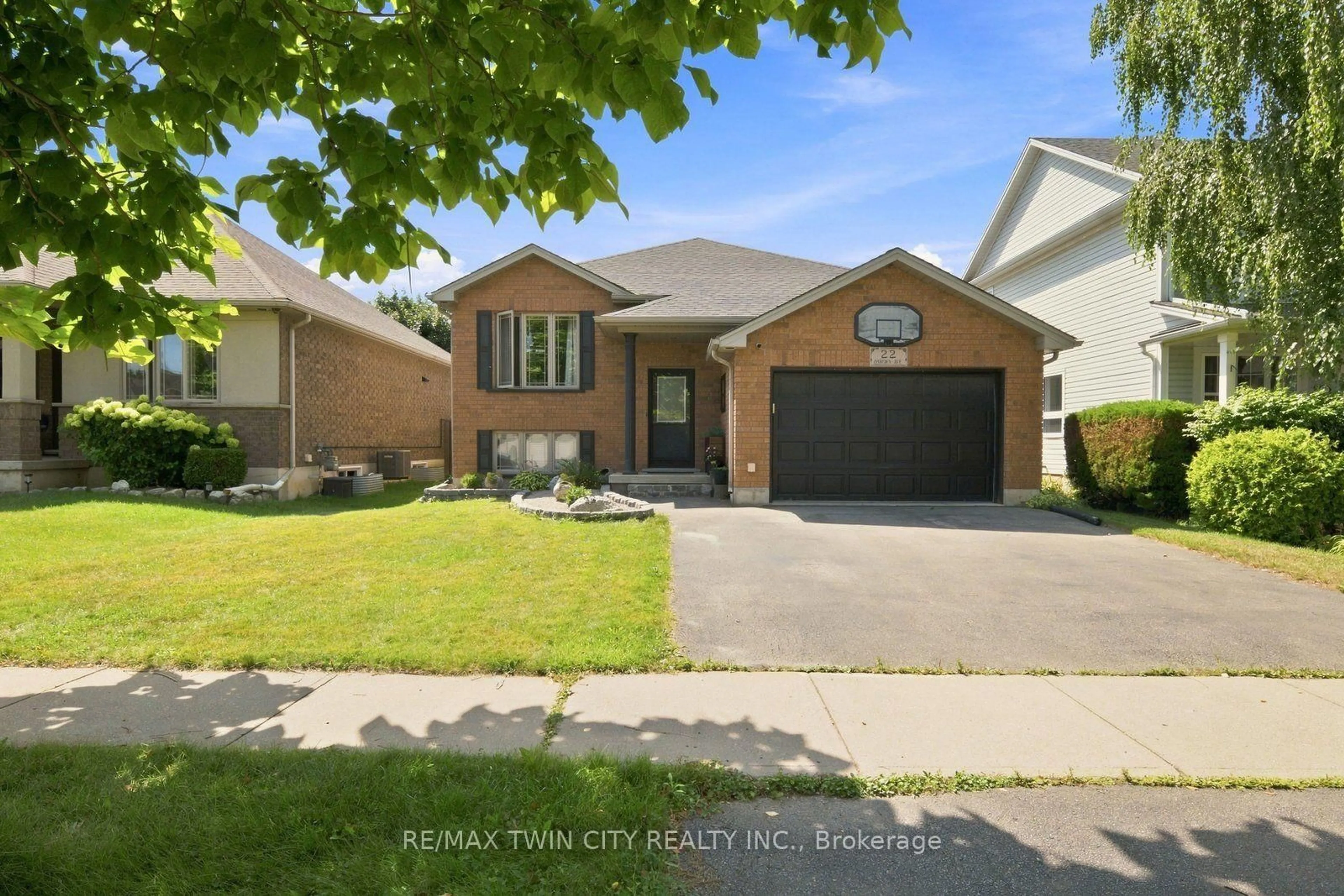 Home with brick exterior material, street for 22 Osborn Ave, Brantford Ontario N3T 6P9