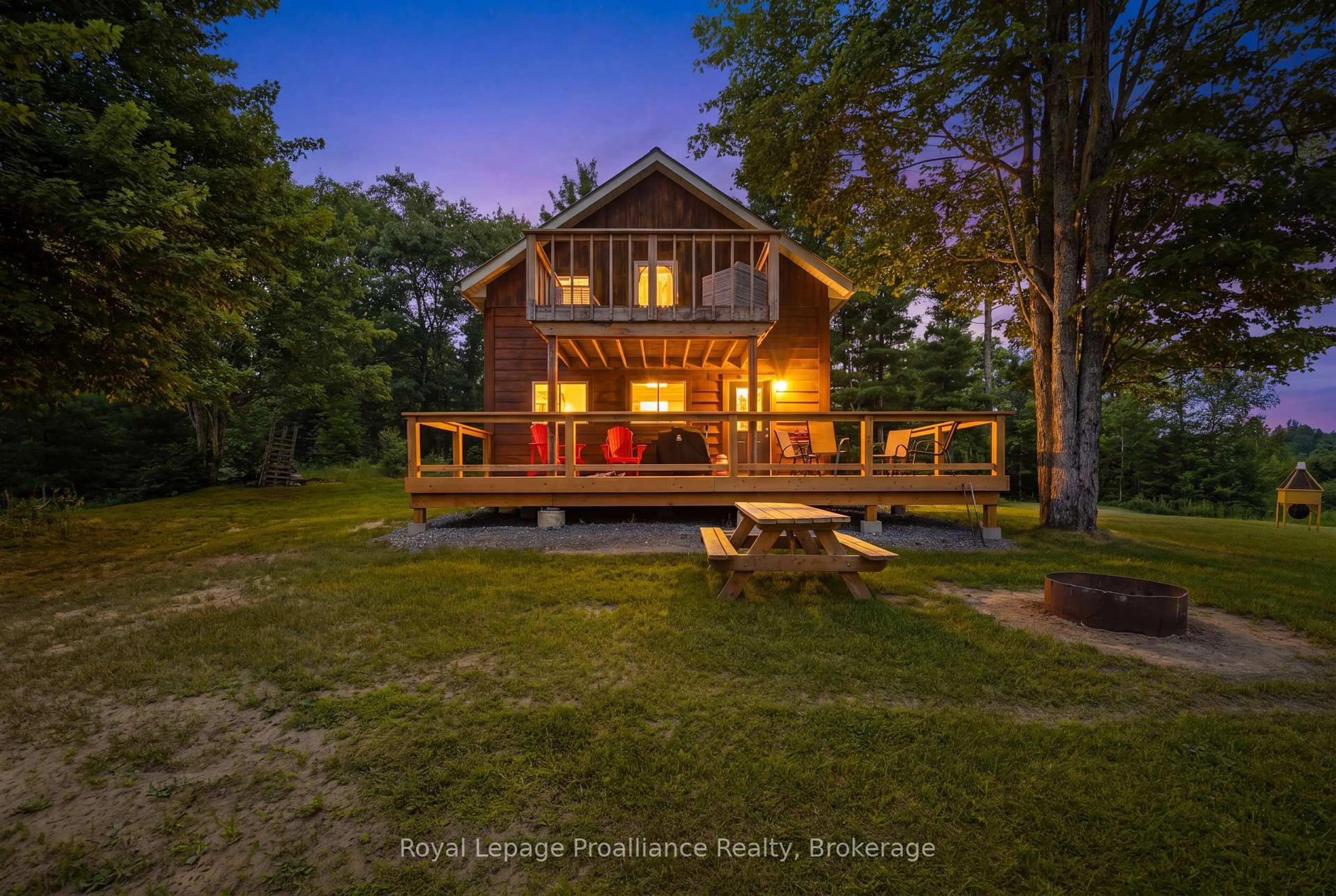 A pic from outside/outdoor area/front of a property/back of a property/a pic from drone, unknown for 1519 Rockies Rd, Madoc Ontario K0K 2K0