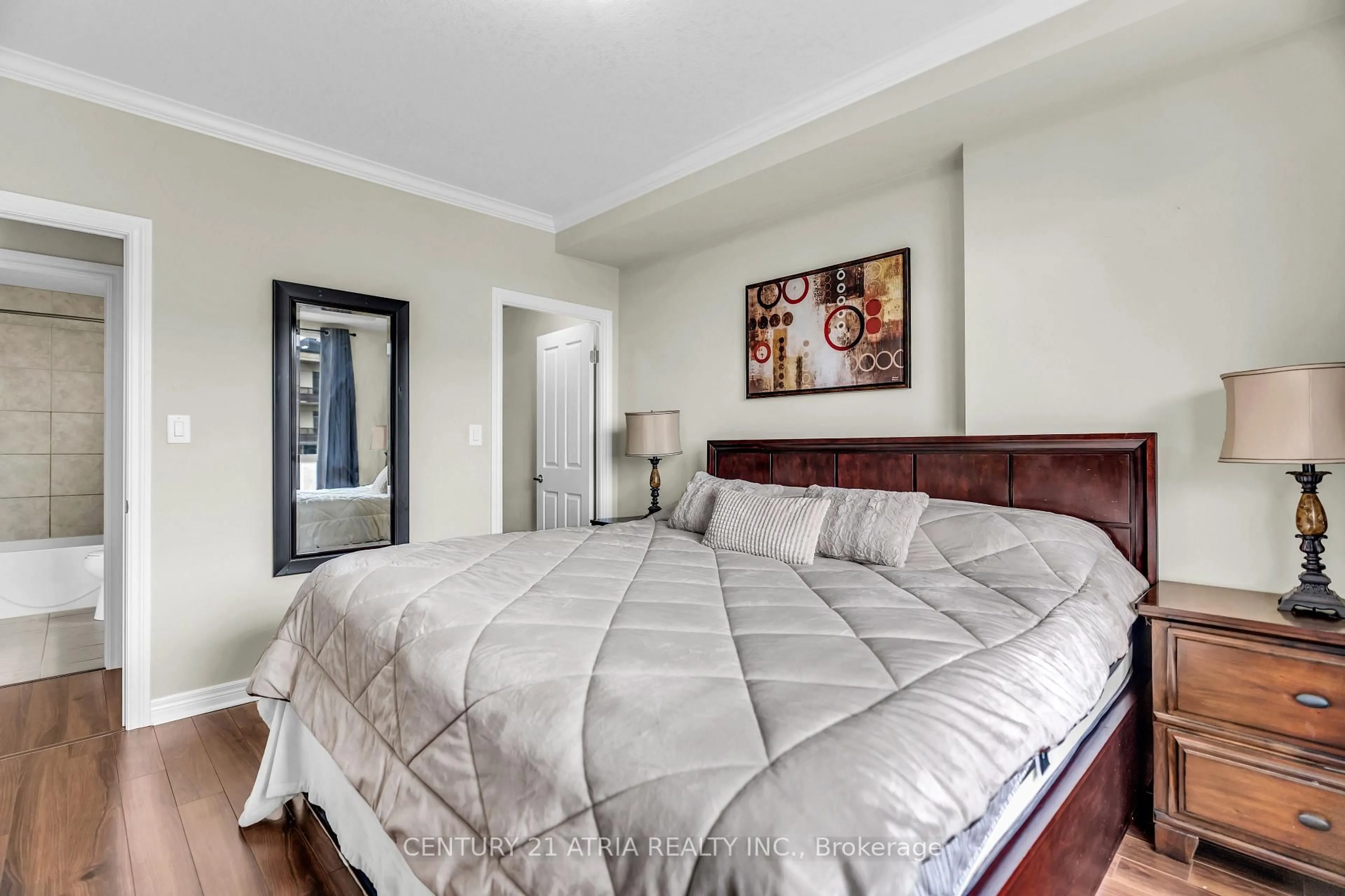 Bedroom with bed, unknown for 1030 Coronation Dr #1014, London North Ontario N6G 0G5