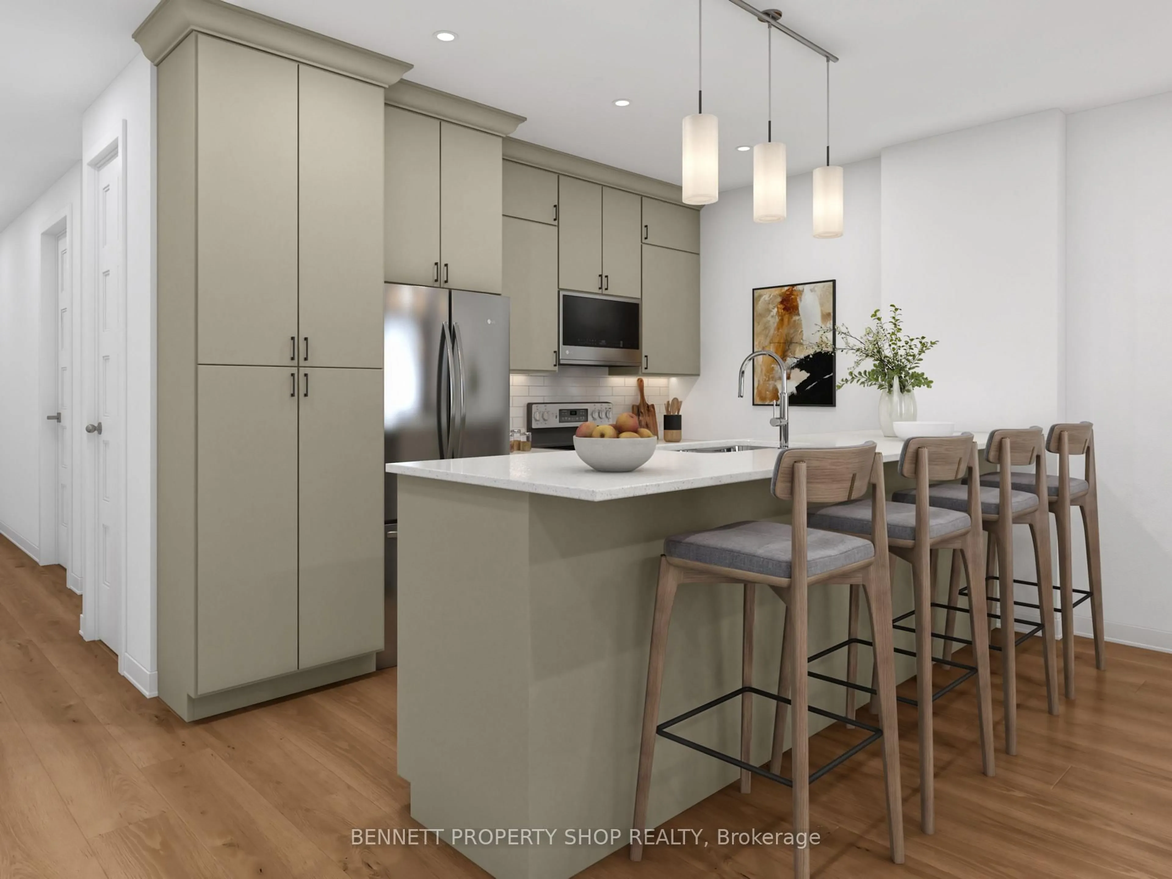 Open concept kitchen, unknown for 111 Rosalie Rdge, Ottawa Ontario K1W 1G1