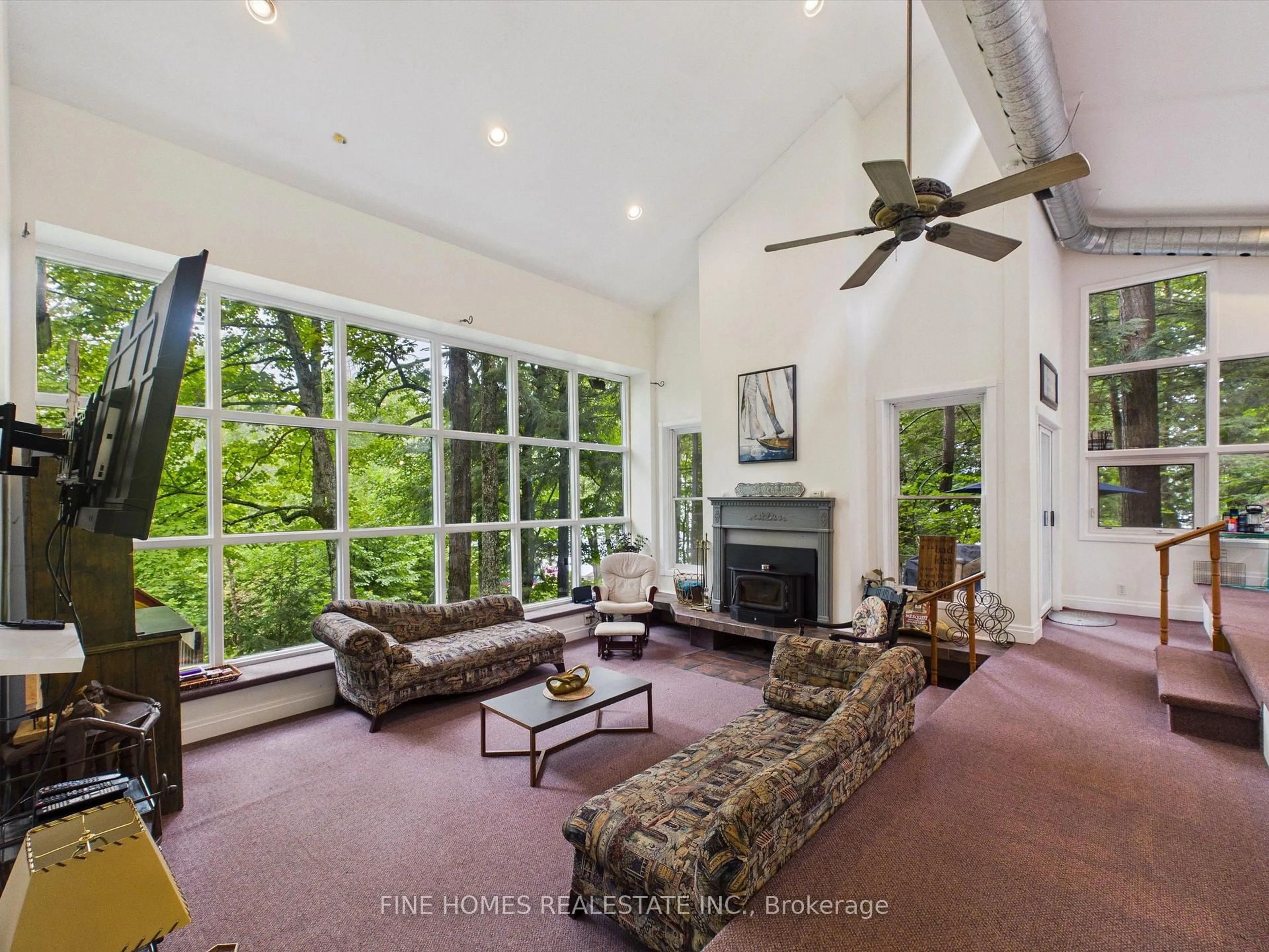 Living room with furniture, unknown for 1326 Windermere Rd #10, Muskoka Lakes Ontario P0B 1M0