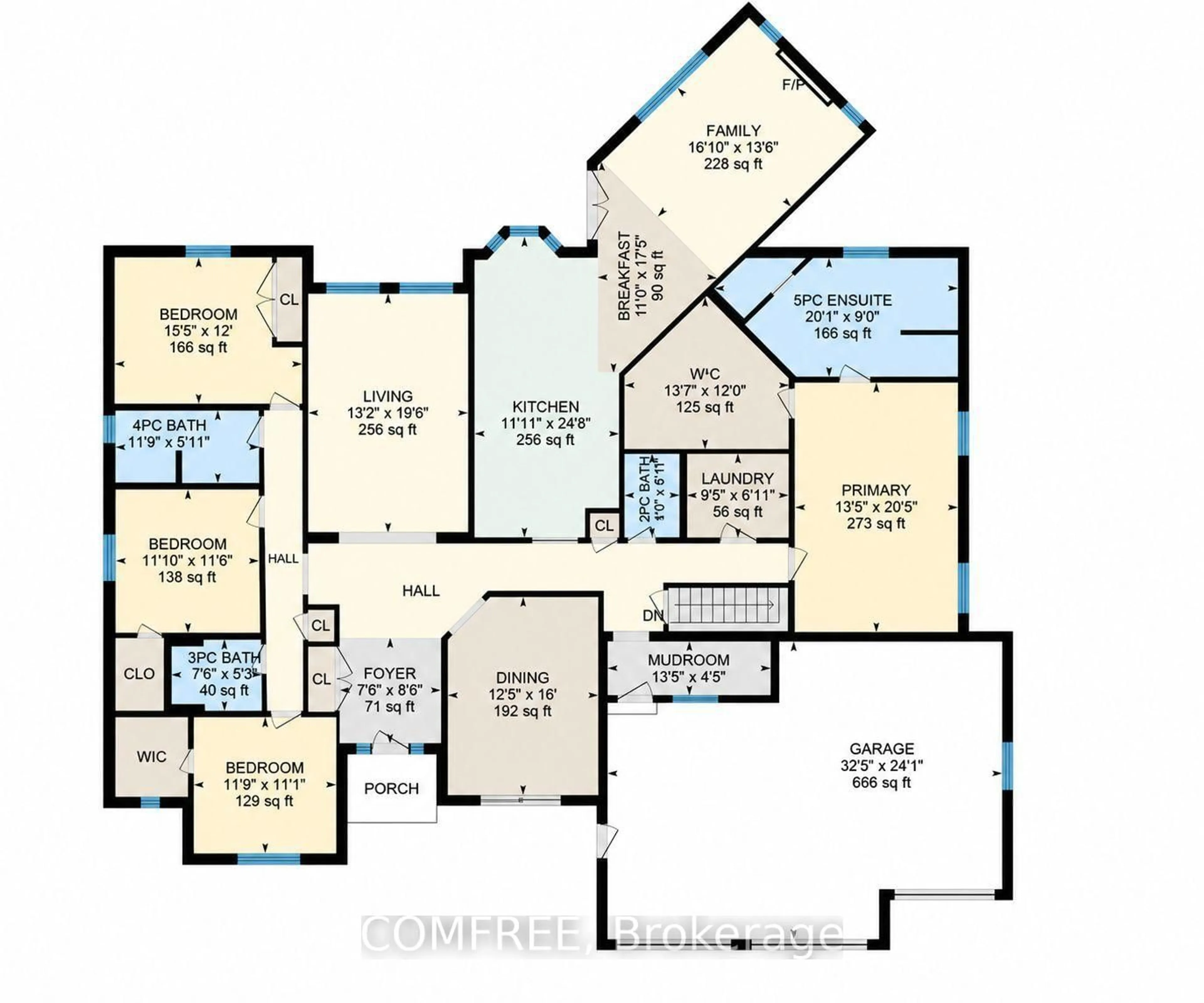 Floor plan for 19 Maric Tr, North Grenville Ontario K0G 1J0