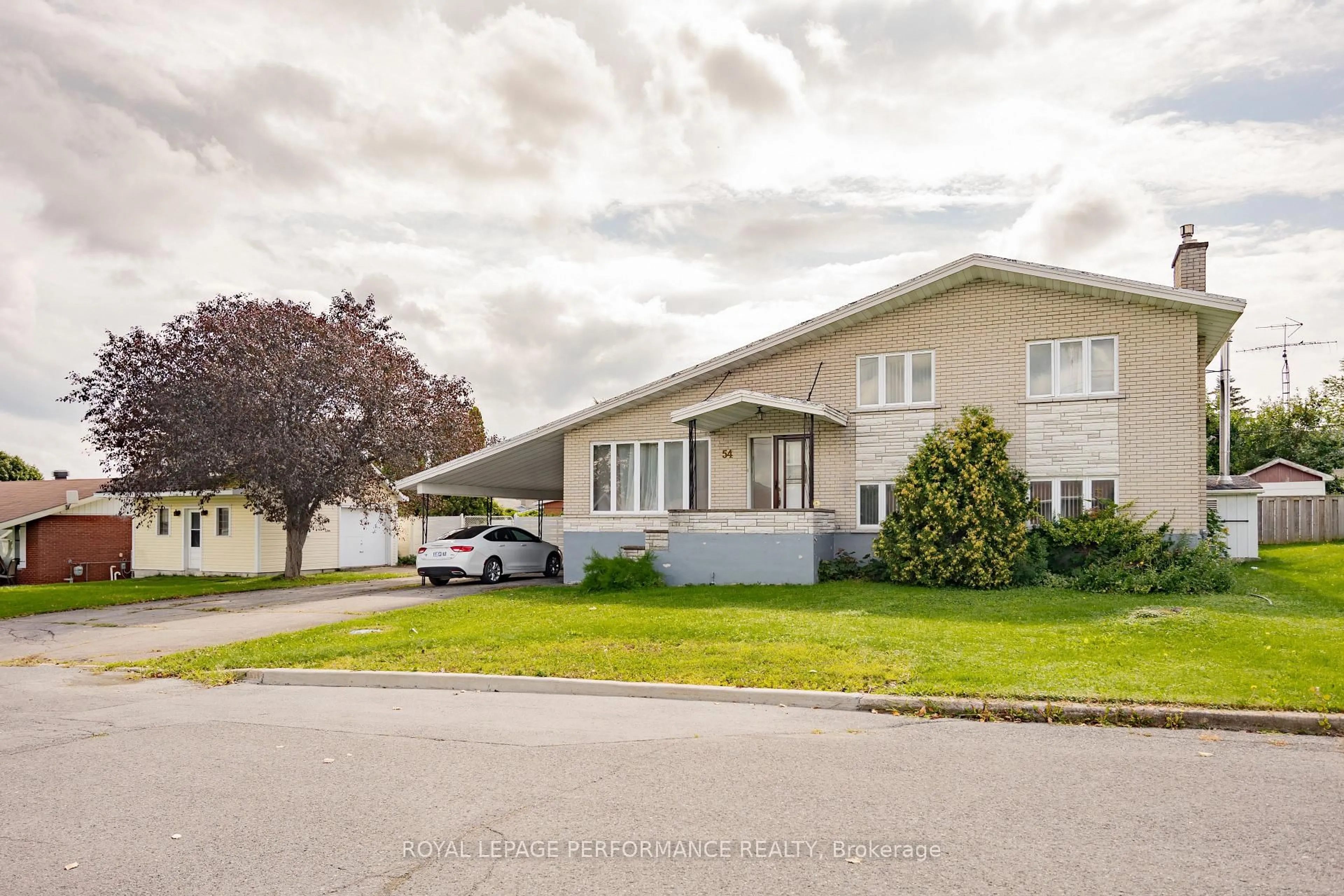Home with vinyl exterior material, street for 54 Victoria St, North Glengarry Ontario K0C 1A0