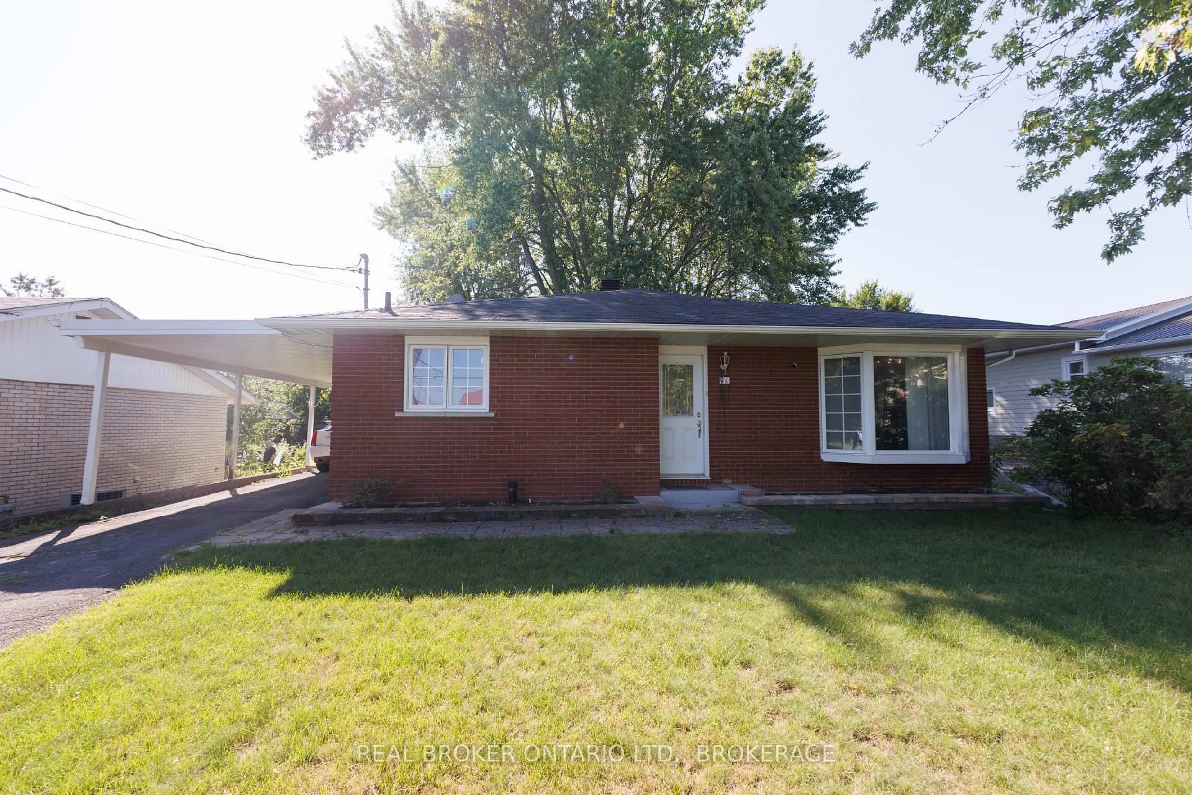 Home with brick exterior material, street for 76 Kincardine Rd, North Glengarry Ontario K0C 1A0