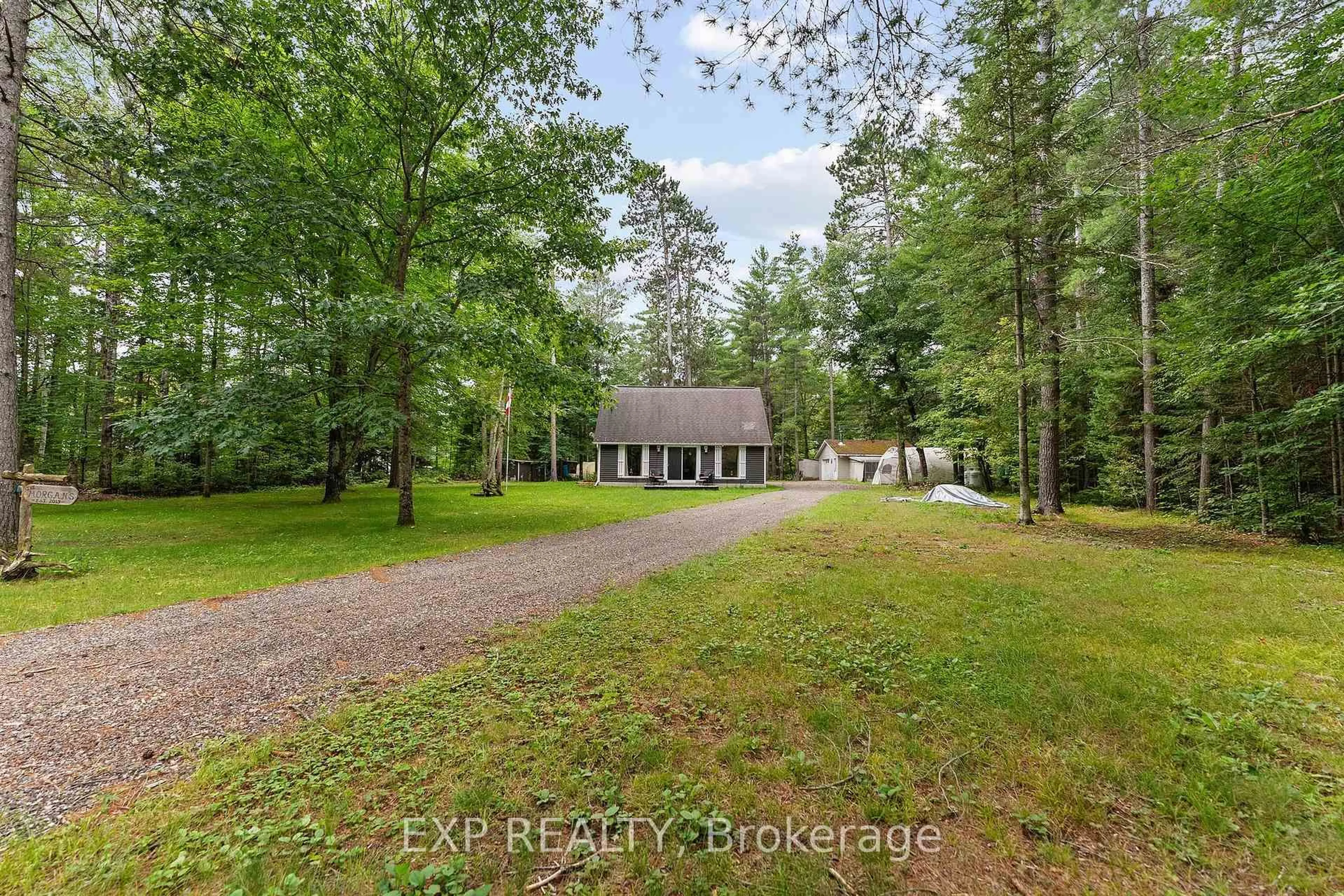 A pic from outside/outdoor area/front of a property/back of a property/a pic from drone, forest/trees view for 1705 CHURCH St, Griffith Ontario K0J 2R0