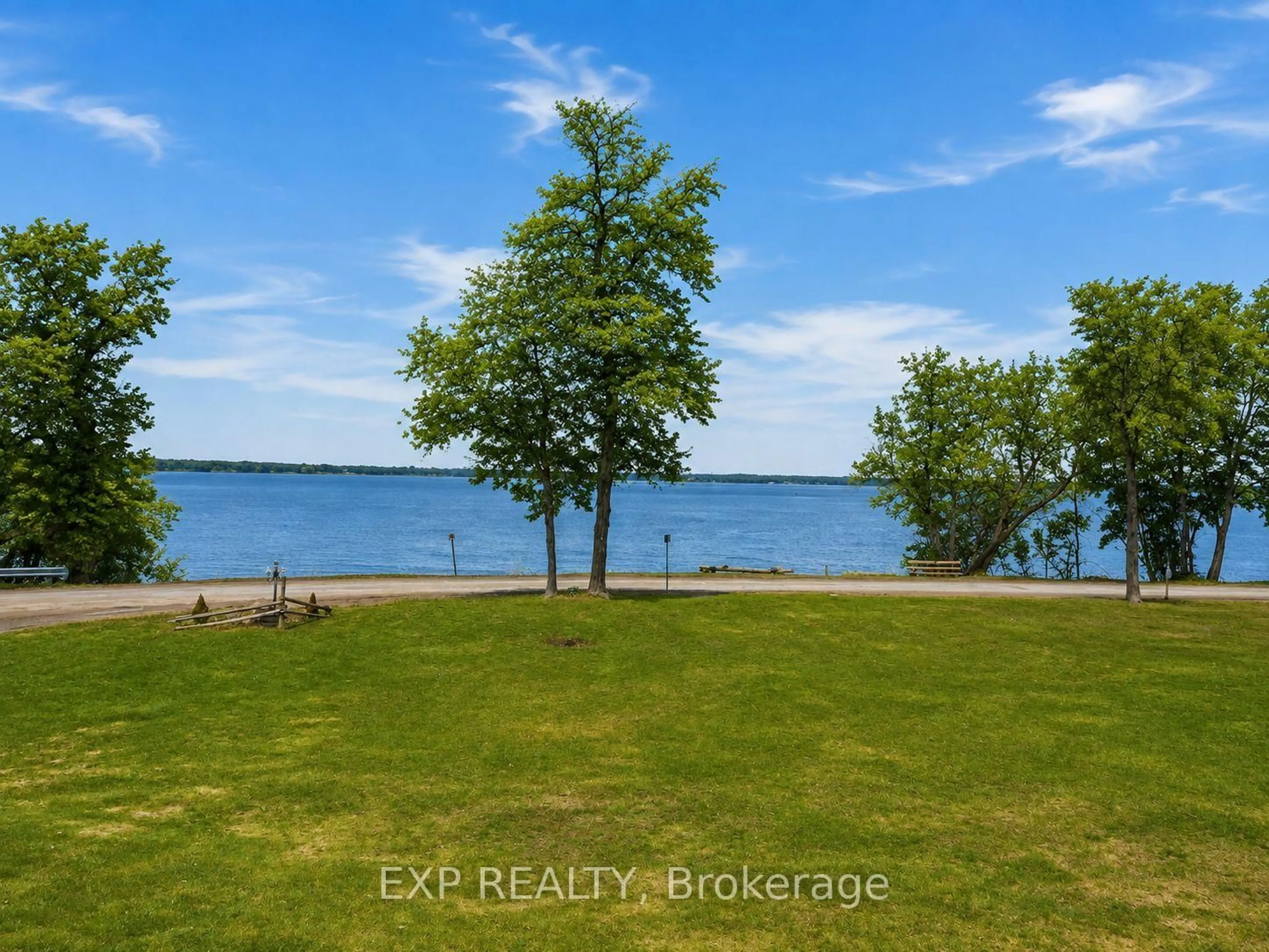 A pic from outside/outdoor area/front of a property/back of a property/a pic from drone, water/lake/river/ocean view for 516 ALLISON Rd, Prince Edward County Ontario K0K 1W0