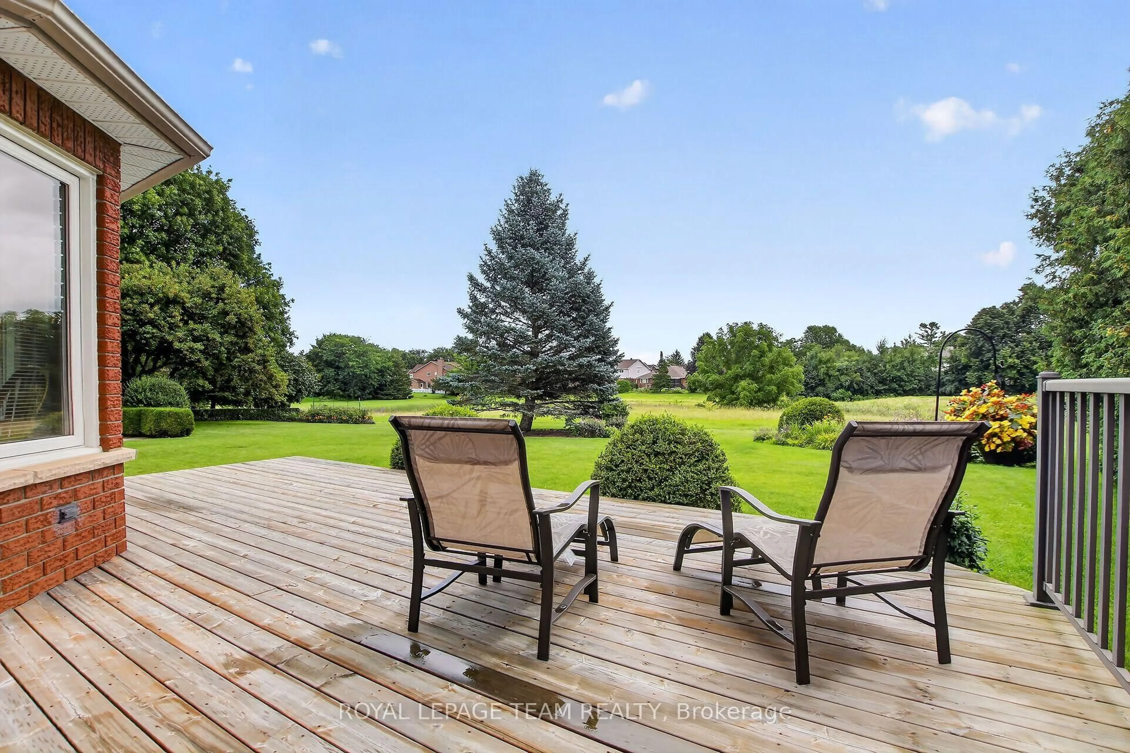Patio, water/lake/river/ocean view for 19 Slade Cres, Kanata Ontario K2K 2L1