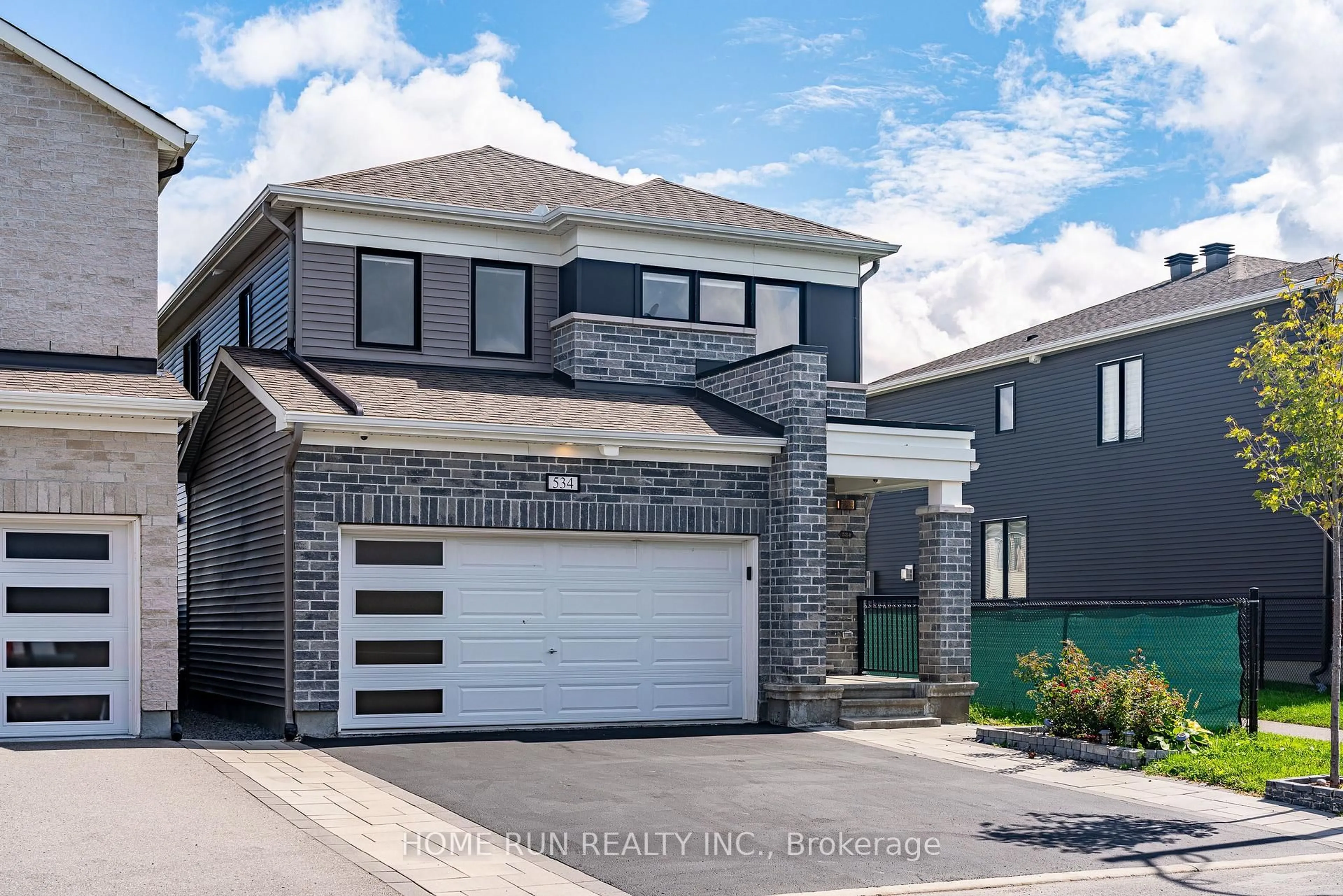 Home with brick exterior material, street for 534 Arosa Way, Ottawa Ontario K2V 0R8