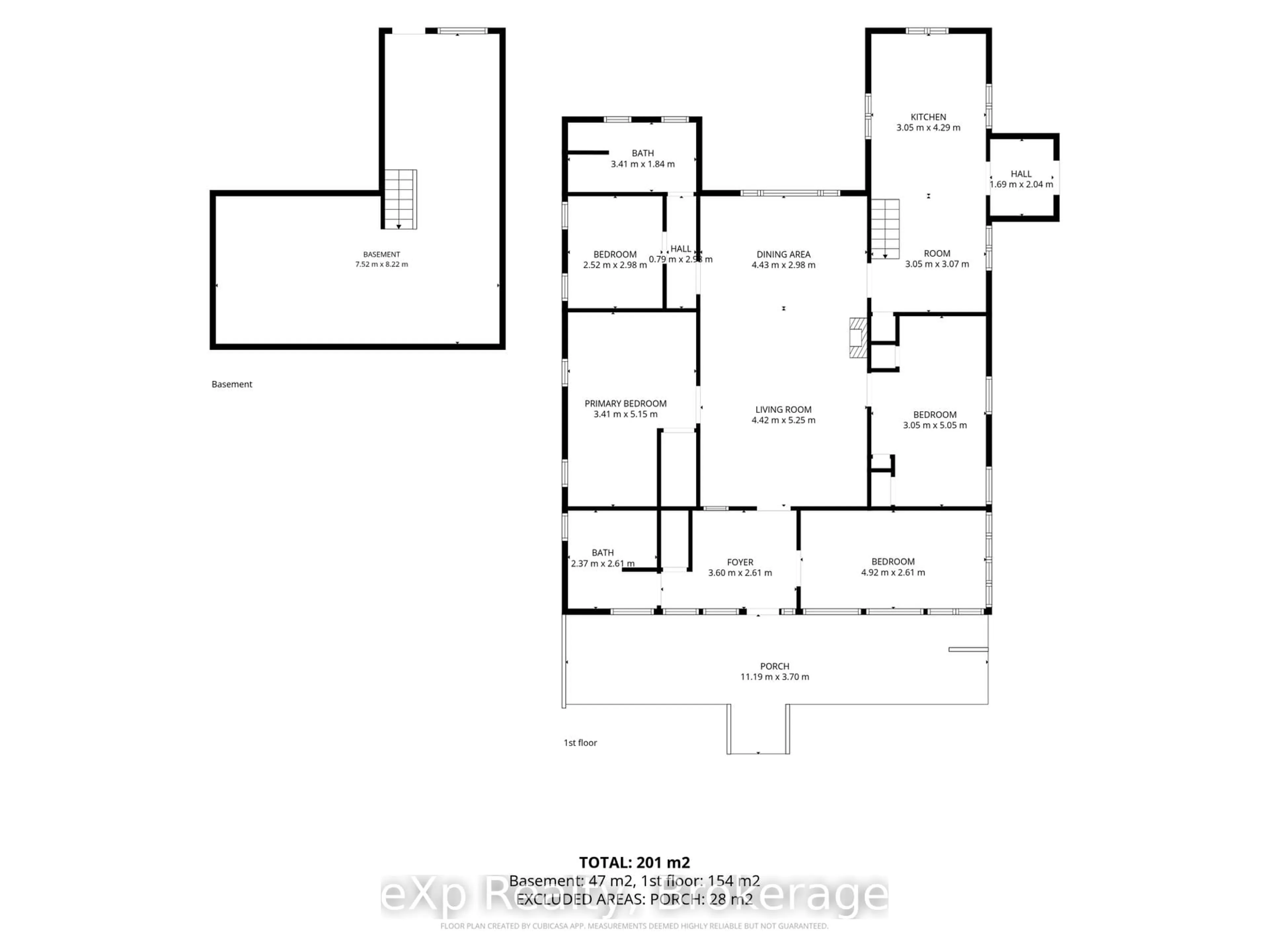 Floor plan for 1116 Springdale Park Rd, Bracebridge Ontario P1L 1W9