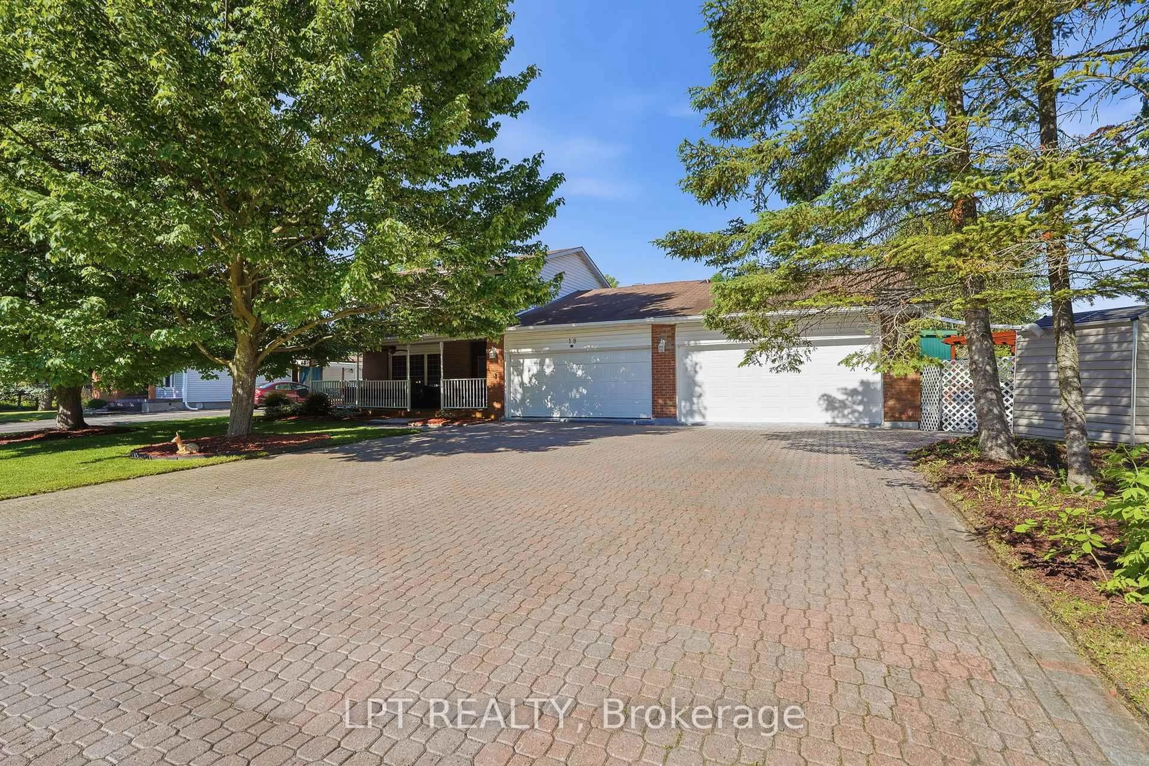 A pic from outside/outdoor area/front of a property/back of a property/a pic from drone, water/lake/river/ocean view for 18 Louise Cres, Russell Ontario K0A 1W0