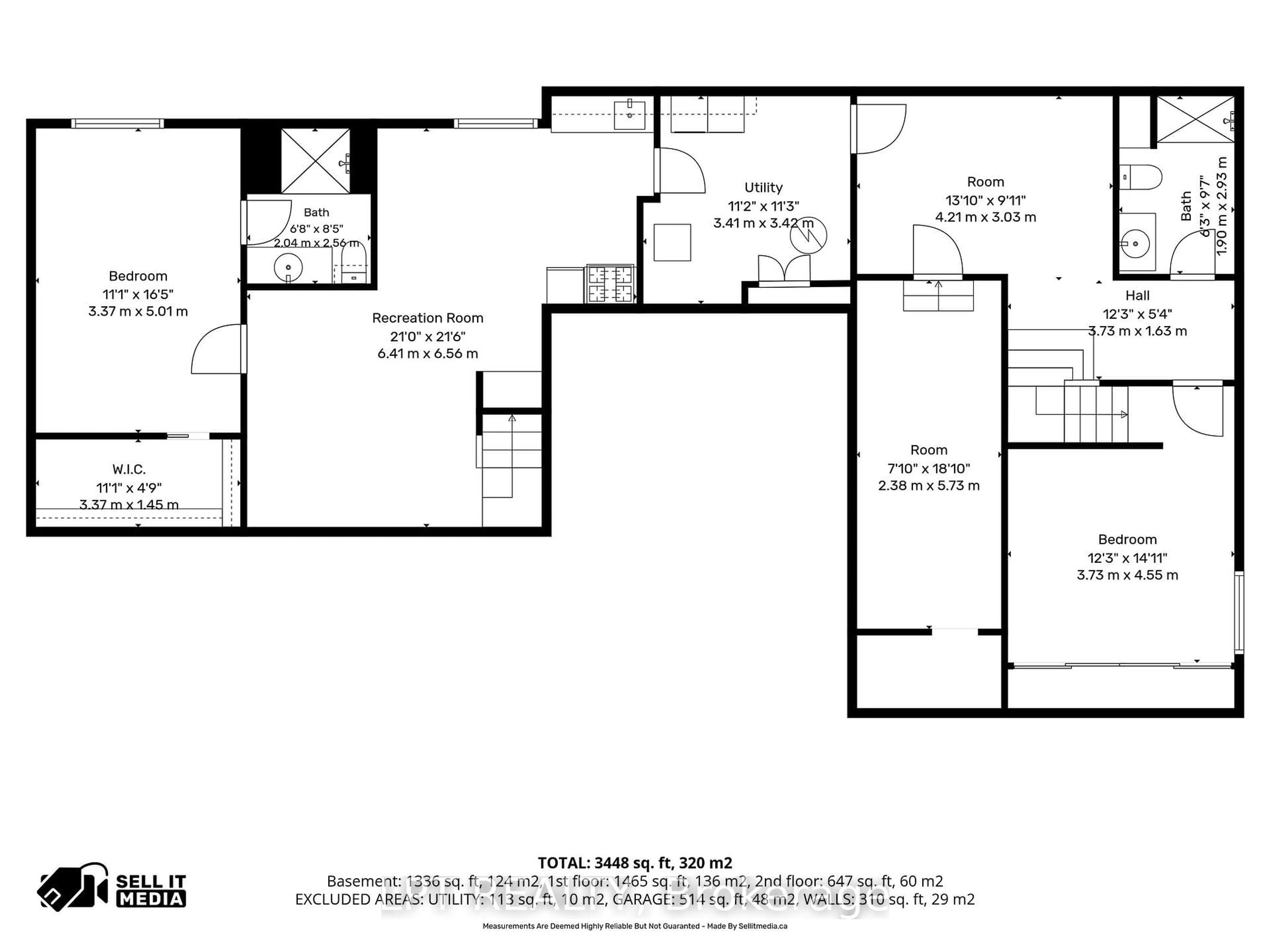Floor plan for 18 Louise Cres, Russell Ontario K0A 1W0