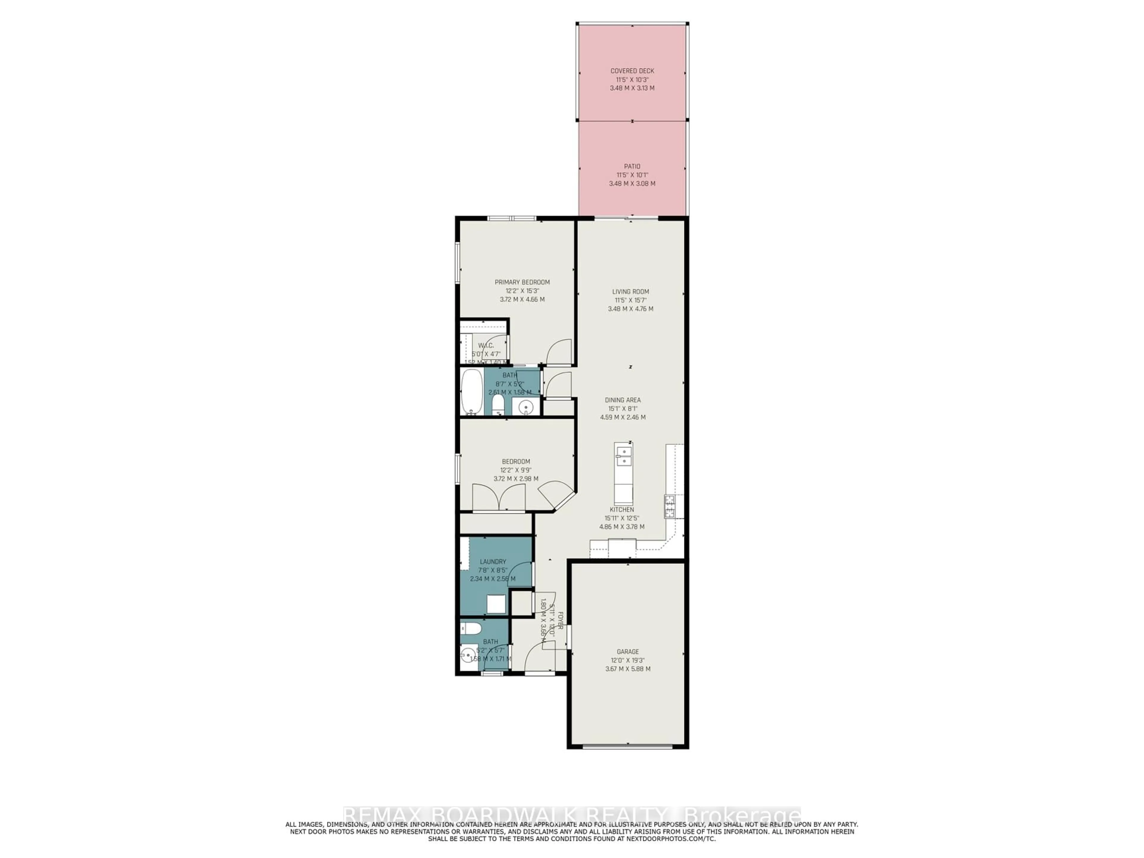 Floor plan for 7A Hoy St, Edwardsburgh/Cardinal Ontario K0E 1E0